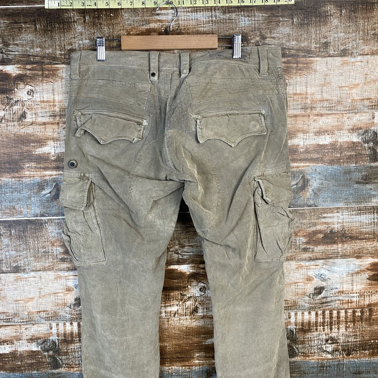 Jimmy Taverniti DL Jimmy Taverniti Beige Cargo Multipocket Pants #C1220 Size US 31 - 16 Thumbnail