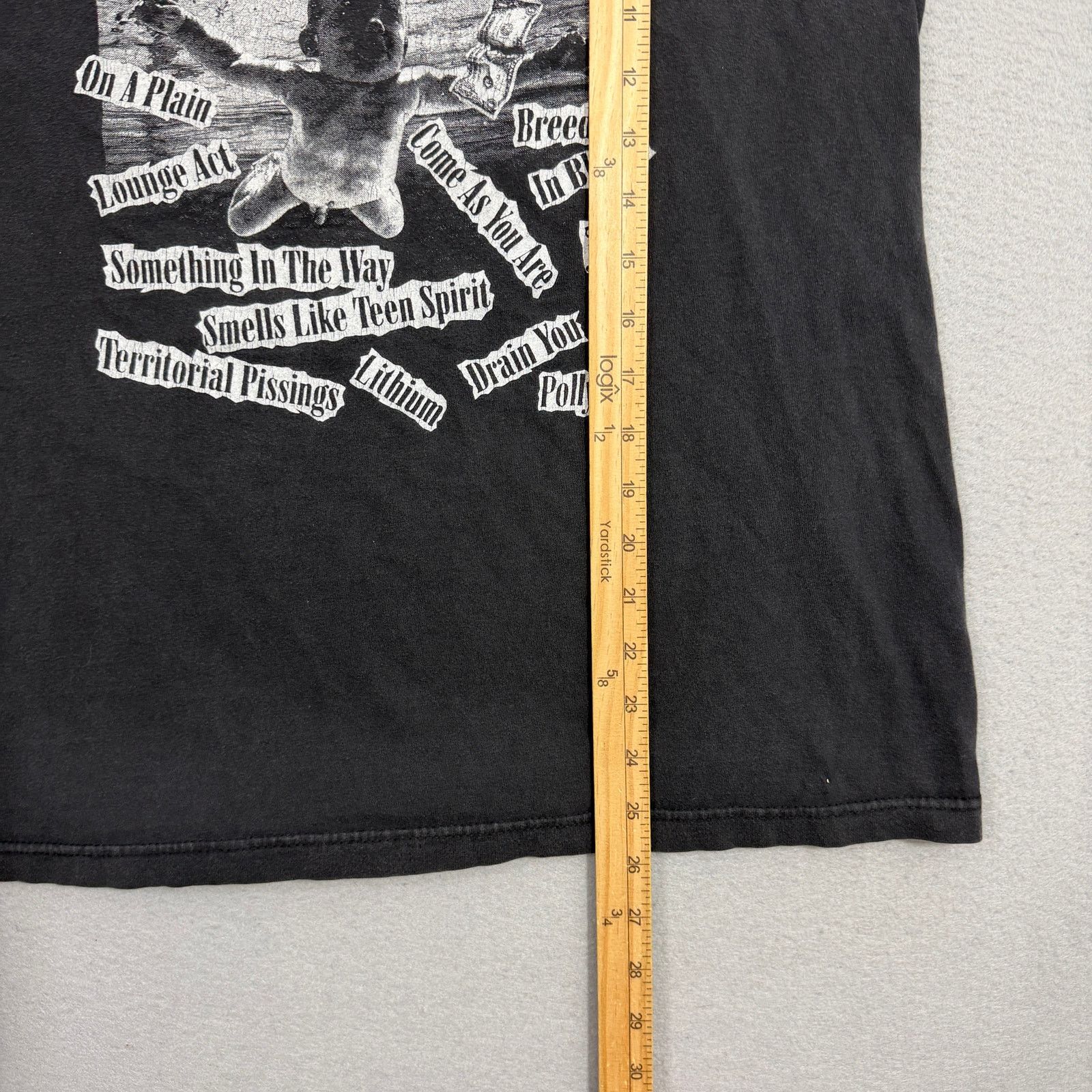 Vintage Vintage Nirvana Nevermind Promo Shirt Medium Kurt Cobain Size US M / EU 48-50 / 2 - 8 Thumbnail