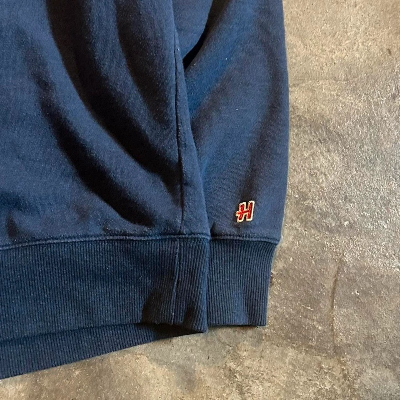 Homage Vintage navy crewneck sweatshirt with embroidered H Size US L / EU 52-54 / 3 - 3 Thumbnail