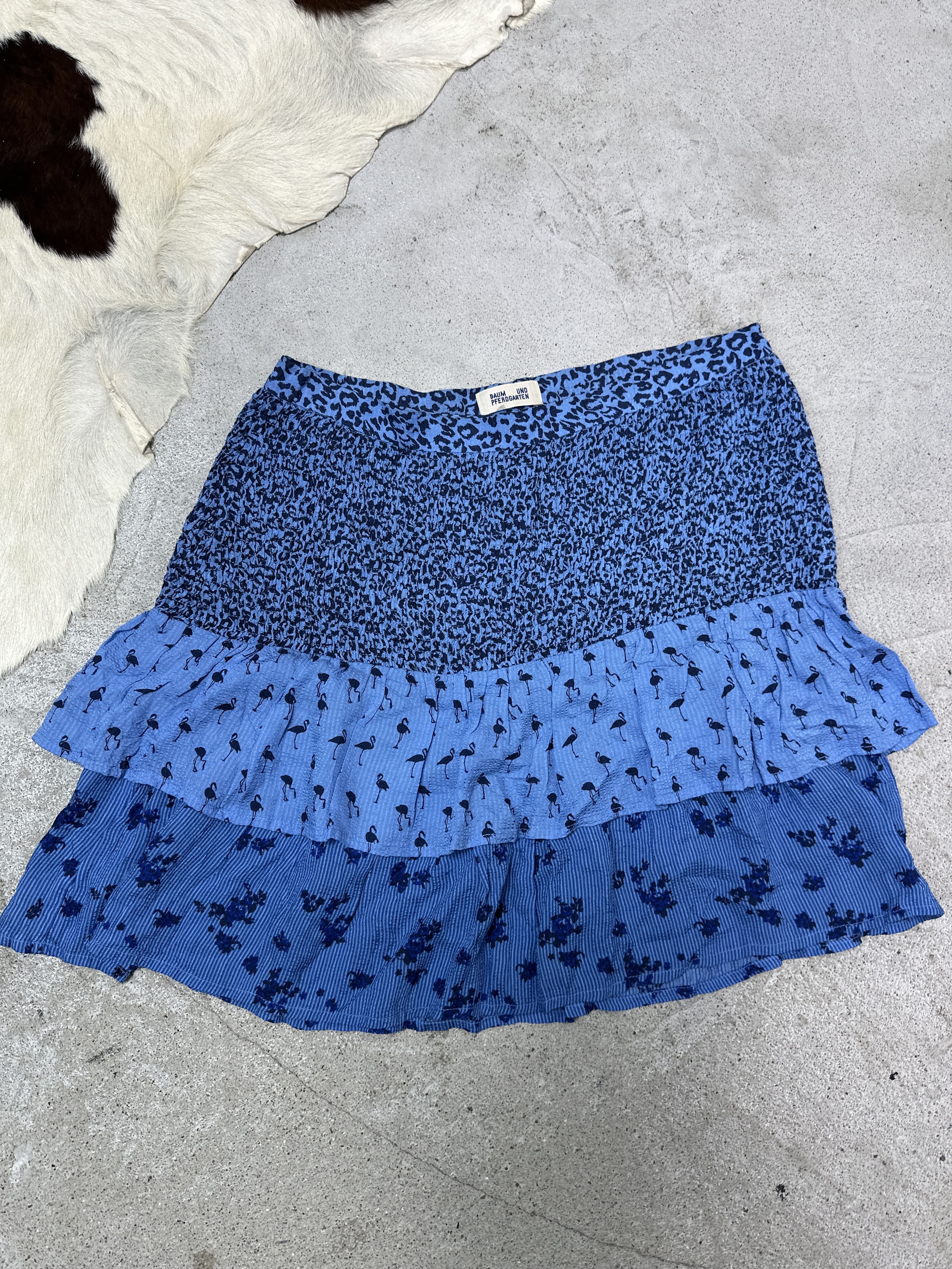 Baum und Pferdgarten Vintage Preppy Ruffles Baum und Pferdgarten Skirt Y2K Size 26" / US 2 / IT 38 - 2 Thumbnail