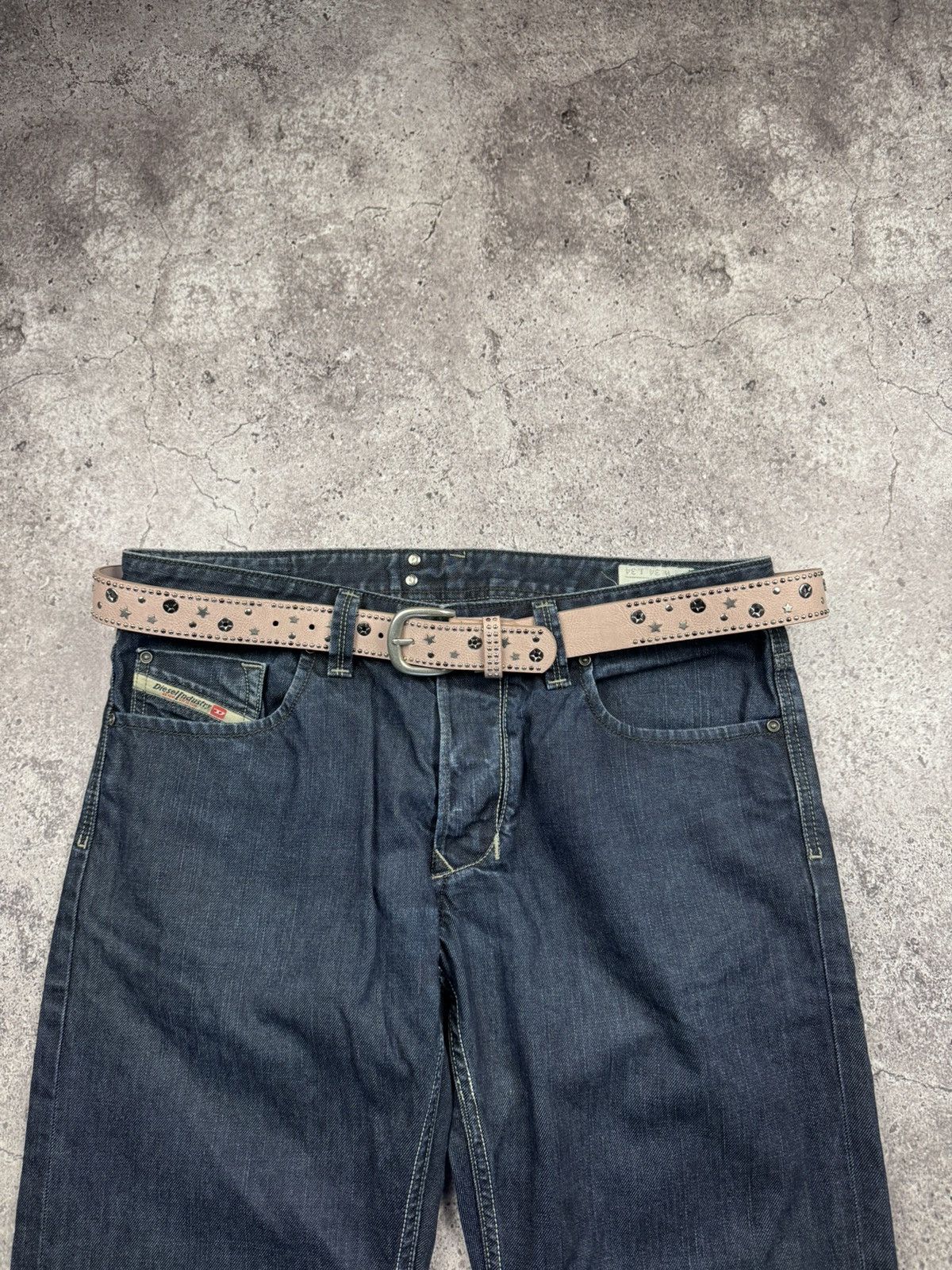Japanese Brand 00’s NUMBER NINE STYLE GLAMOUR STAR RARE Y2K BELT VINTAGE Size ONE SIZE - 1 Thumbnail