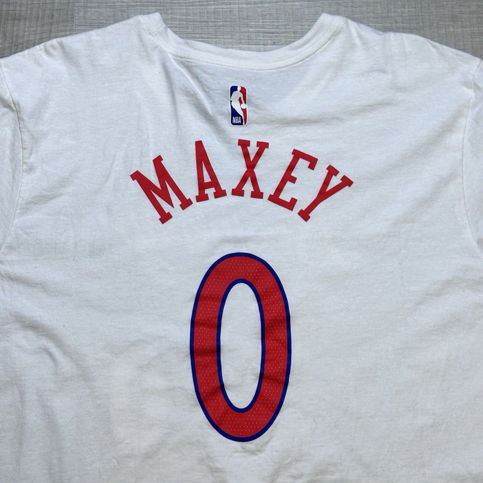 Nike 2022-23 Nike Philadelphia 76ers City Edition Tyrese Maxey 2X Size US XXL / EU 58 / 5 - 9 Thumbnail