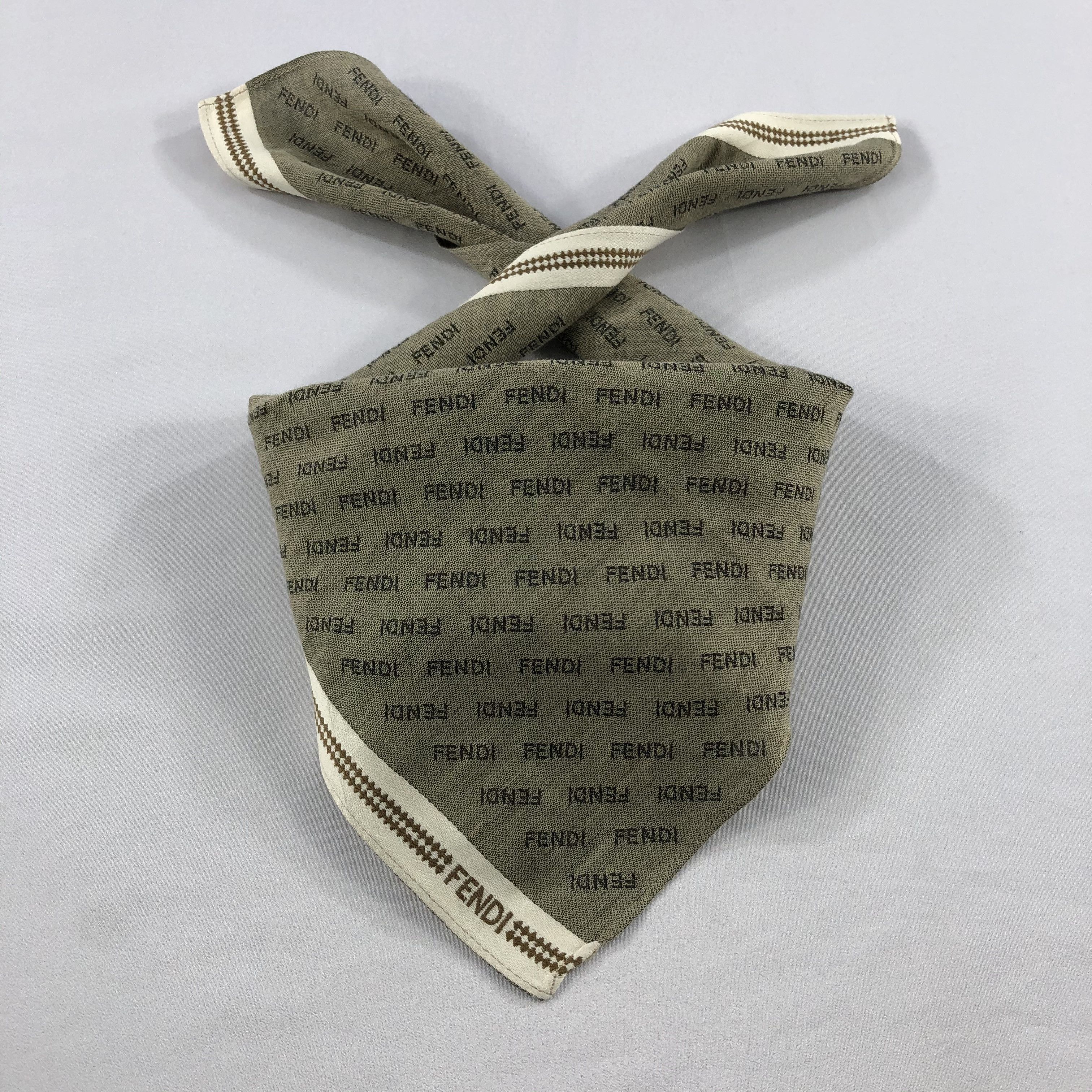 Vintage Fendi Handkerchief / Neckerchief / Bandana Size ONE SIZE - 1 Thumbnail