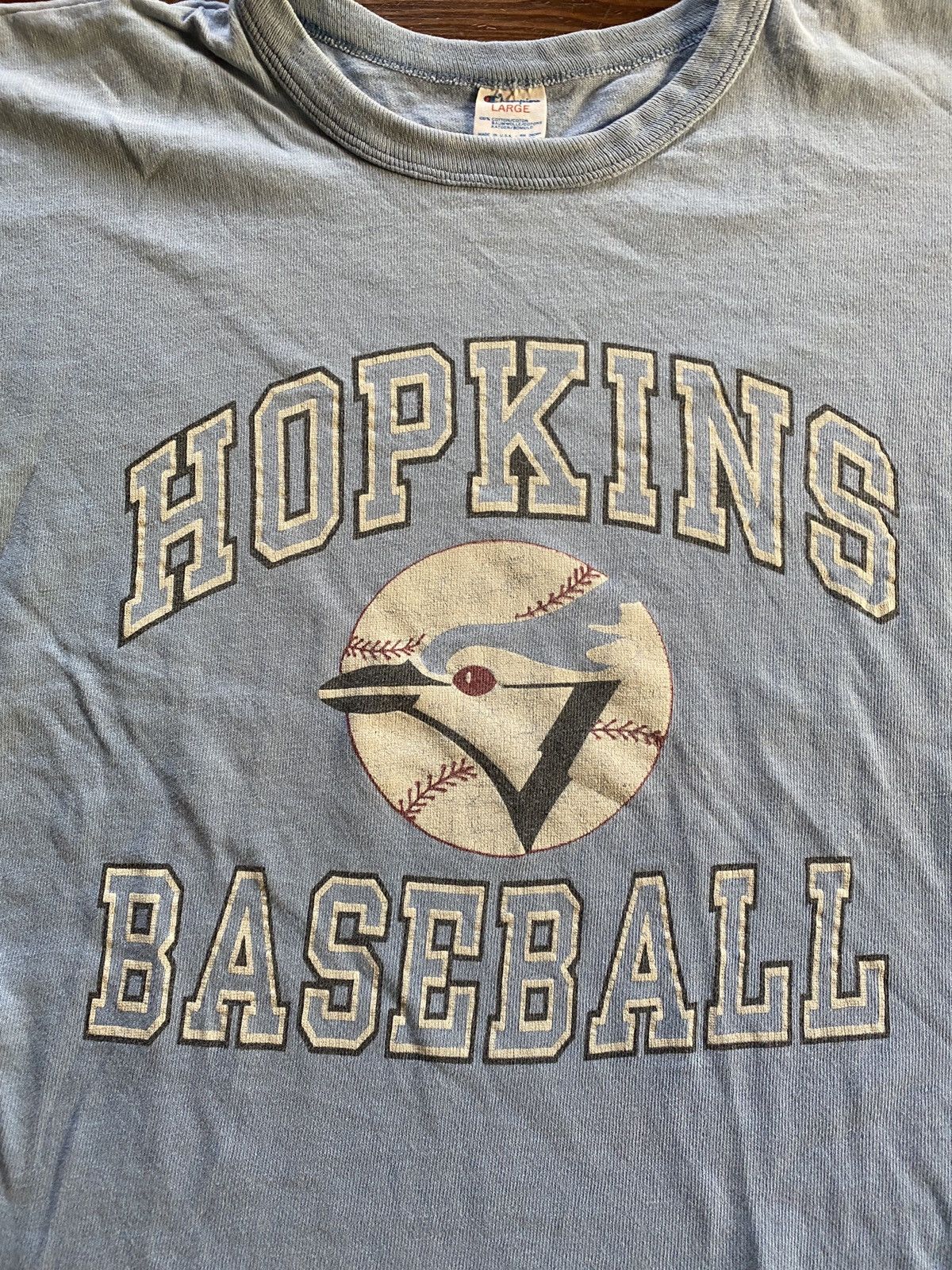 Champion × Vintage Vintage 80’s Johns Hopkins Baseball Champion Single Stitch Size US L / EU 52-54 / 3 - 2 Thumbnail