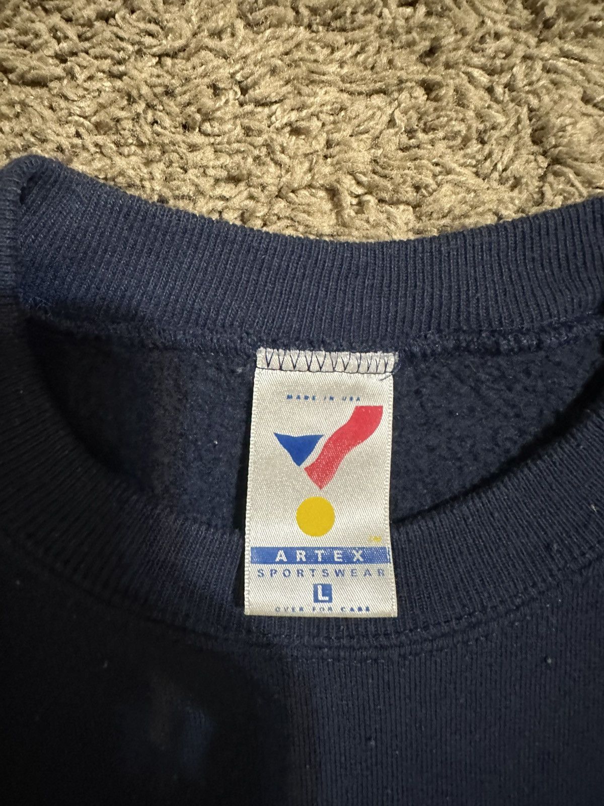 NFL × Vintage Vintage NFL Dallas Cowboys “football” sweater 90s size large Size US L / EU 52-54 / 3 - 3 Thumbnail