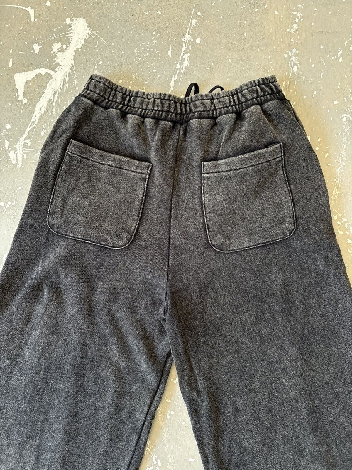 Japanese Brand Jeanasis Y2k Faded Washed Sweatpants LGB If Six Was Nine Size US 30 / EU 46 - 10 Thumbnail