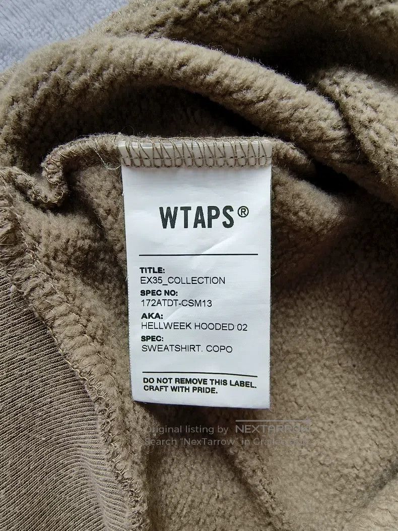 Wtaps Wtaps Hooded Sweatshirt Size US S / EU 44-46 / 1 - 3 Thumbnail