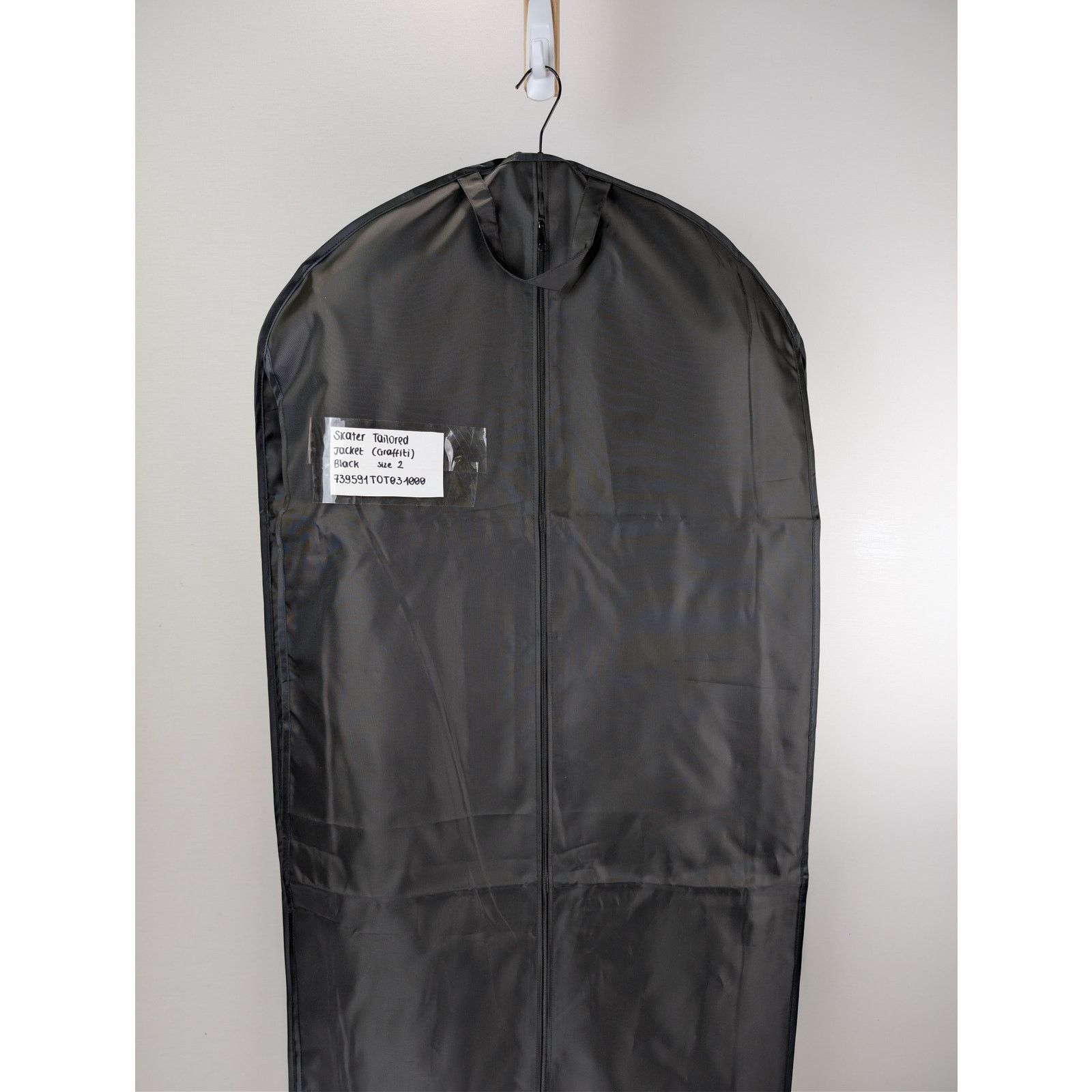 Balenciaga o1rshd1 Fluid Wool Barathea Skater Tailored Jacket in Black Size US S / EU 44-46 / 1 - 16 Thumbnail
