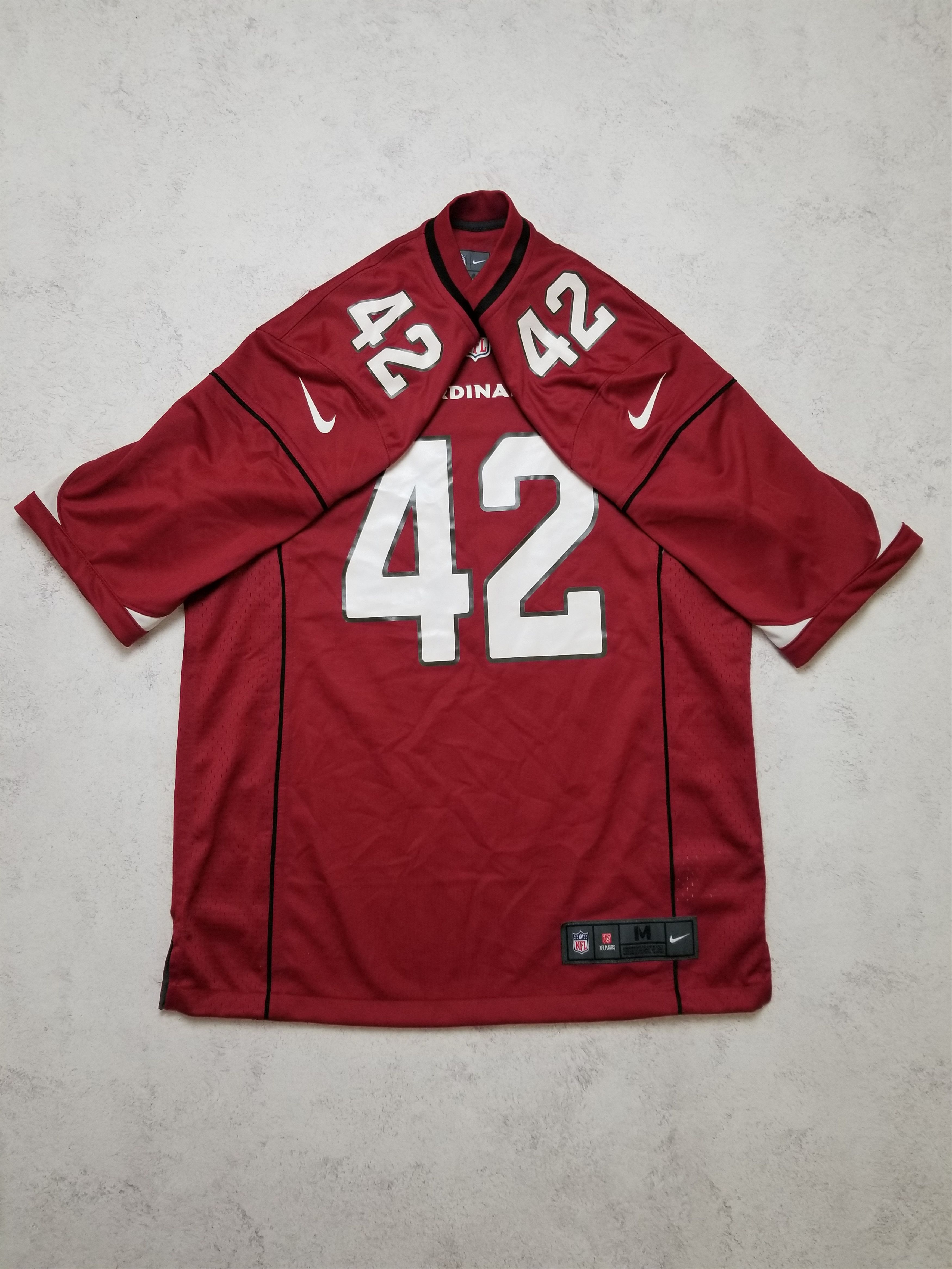 Nike Khan #42 Arizona Cardinals NFL Nike Football Jersey Size US M / EU 48-50 / 2 - 2 Thumbnail