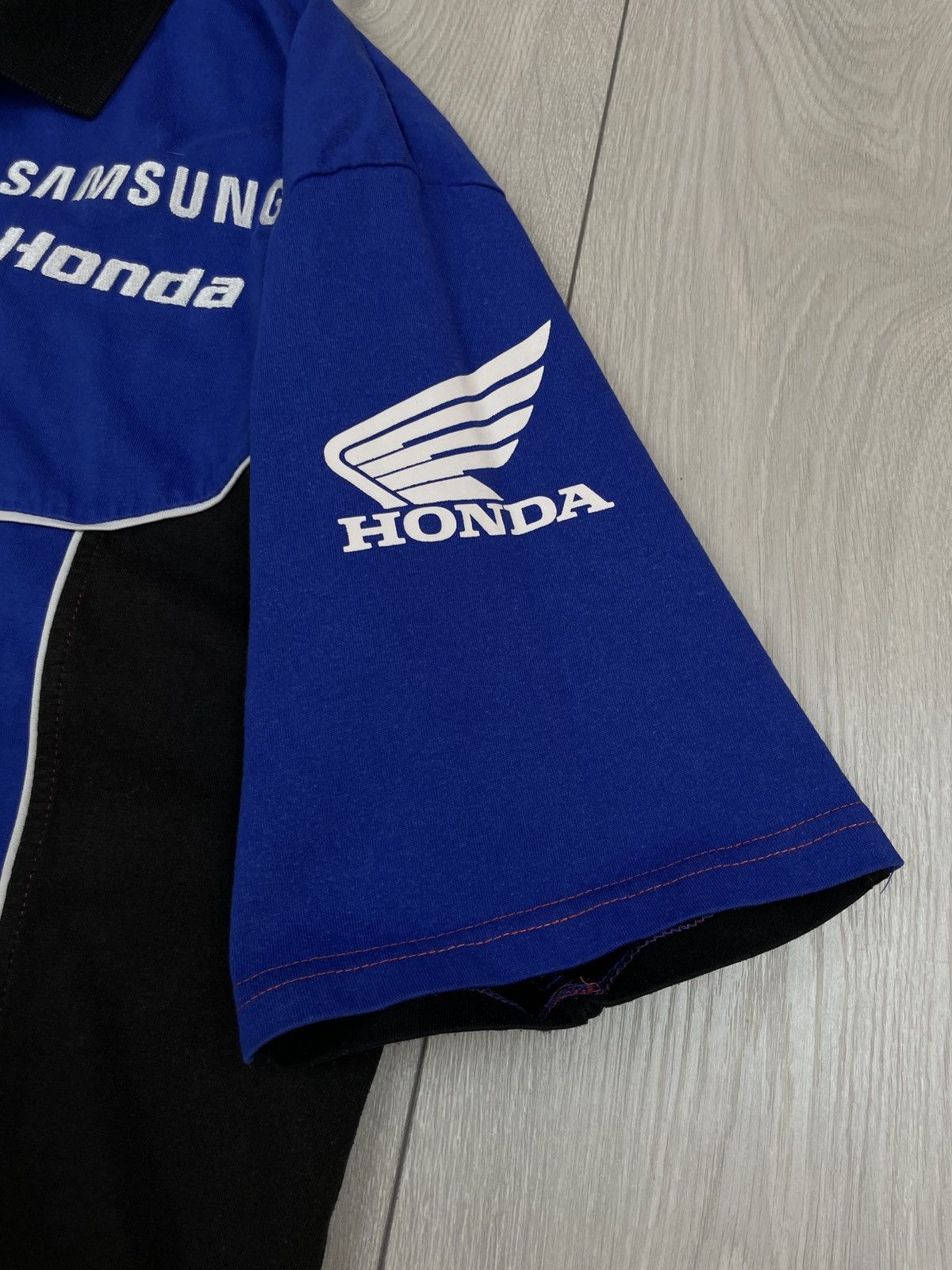 Honda Honda Racing Vintage Men’s Polo Shirt Size XL Blue Size US XL / EU 56 / 4 - 4 Thumbnail