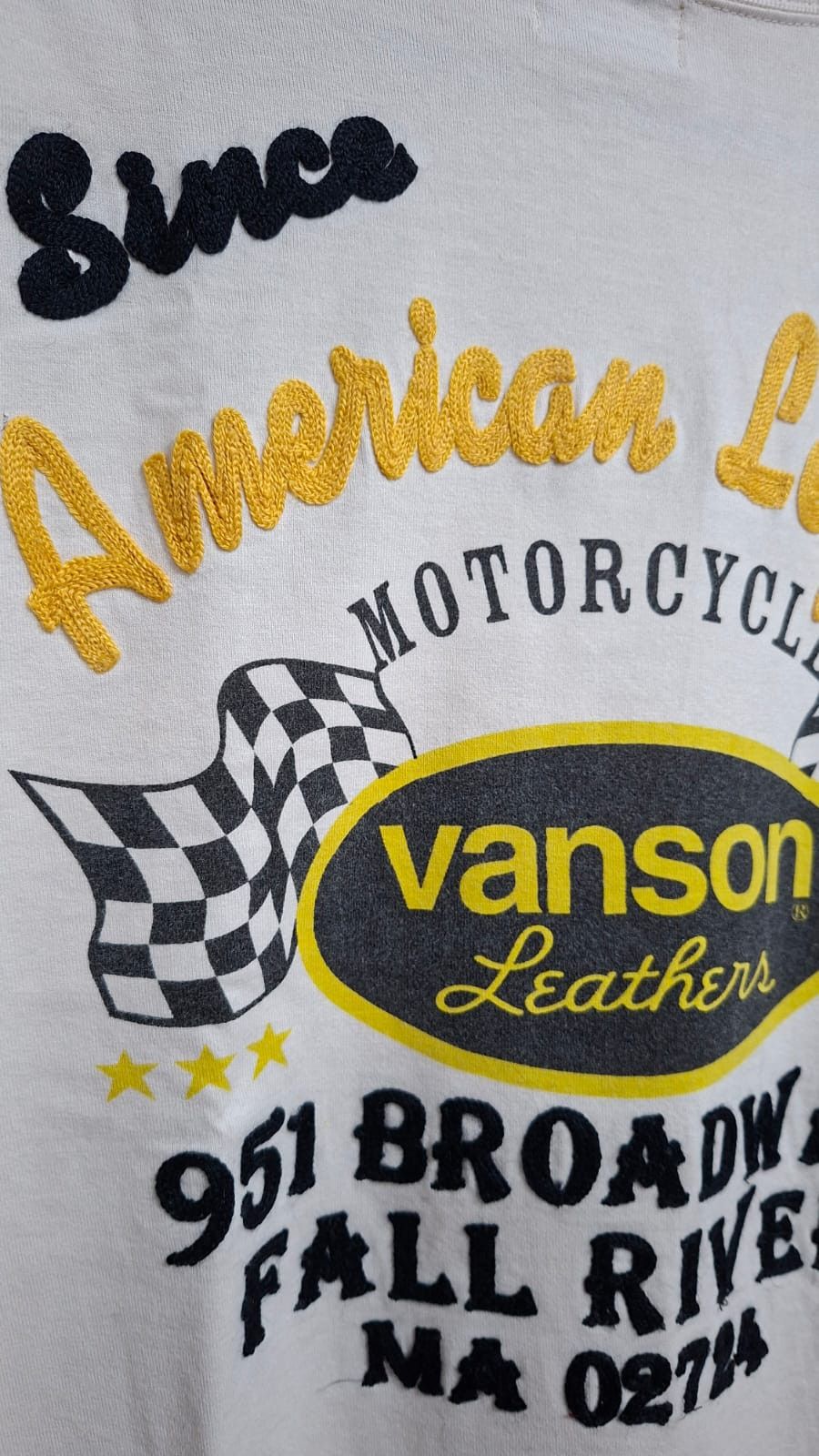 Vanson Leathers Vanson Embroidery Patch Motorcycle/American Casual Design Size US L / EU 52-54 / 3 - 6 Thumbnail