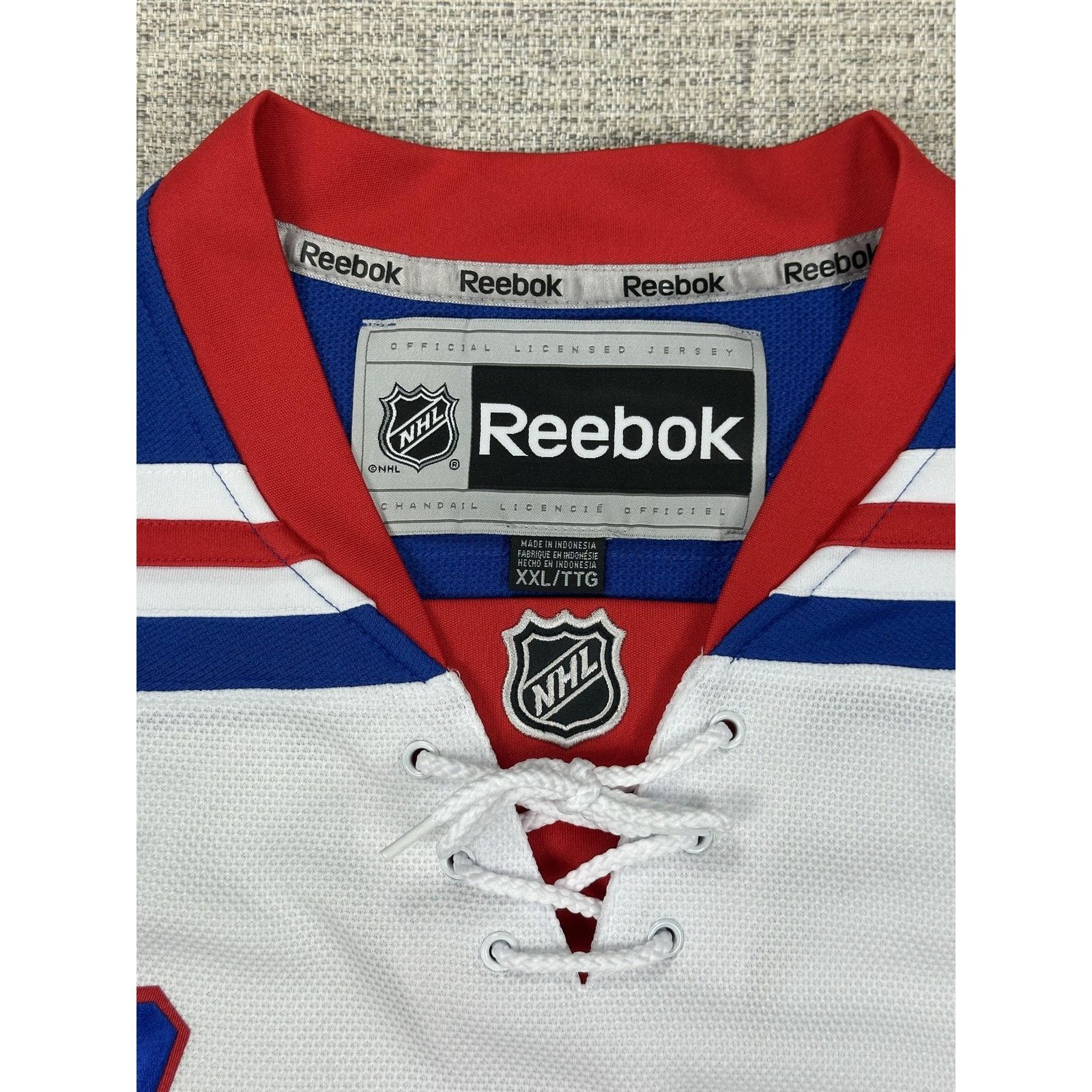 Reebok New York Rangers Jersey 2XL White NHL Premier Reebok New Size US XXL / EU 58 / 5 - 12 Thumbnail