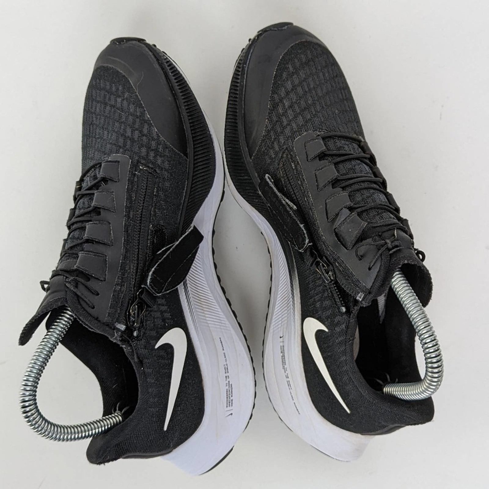 Nike Nike Air Zoom Pegasus 37 FlyEase 'Black White' - 7 Size US 7 / IT 37 - 10 Thumbnail