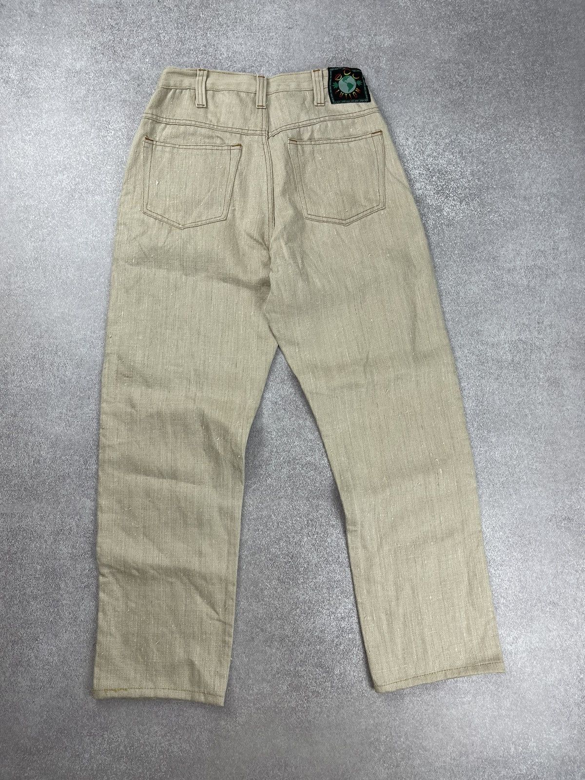 Vintage Vintage Ecolution Cannabis Sativa Rasta Pants Size 29 Size US 29 - 11 Thumbnail