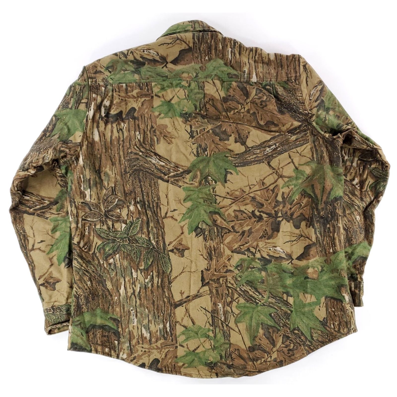 Realtree VINTAGE Rattlers Brand Realtree Camo Button Down Shirt Made in the USA Mens XXL Shirt Size US XXL / EU 58 / 5 - 6 Thumbnail