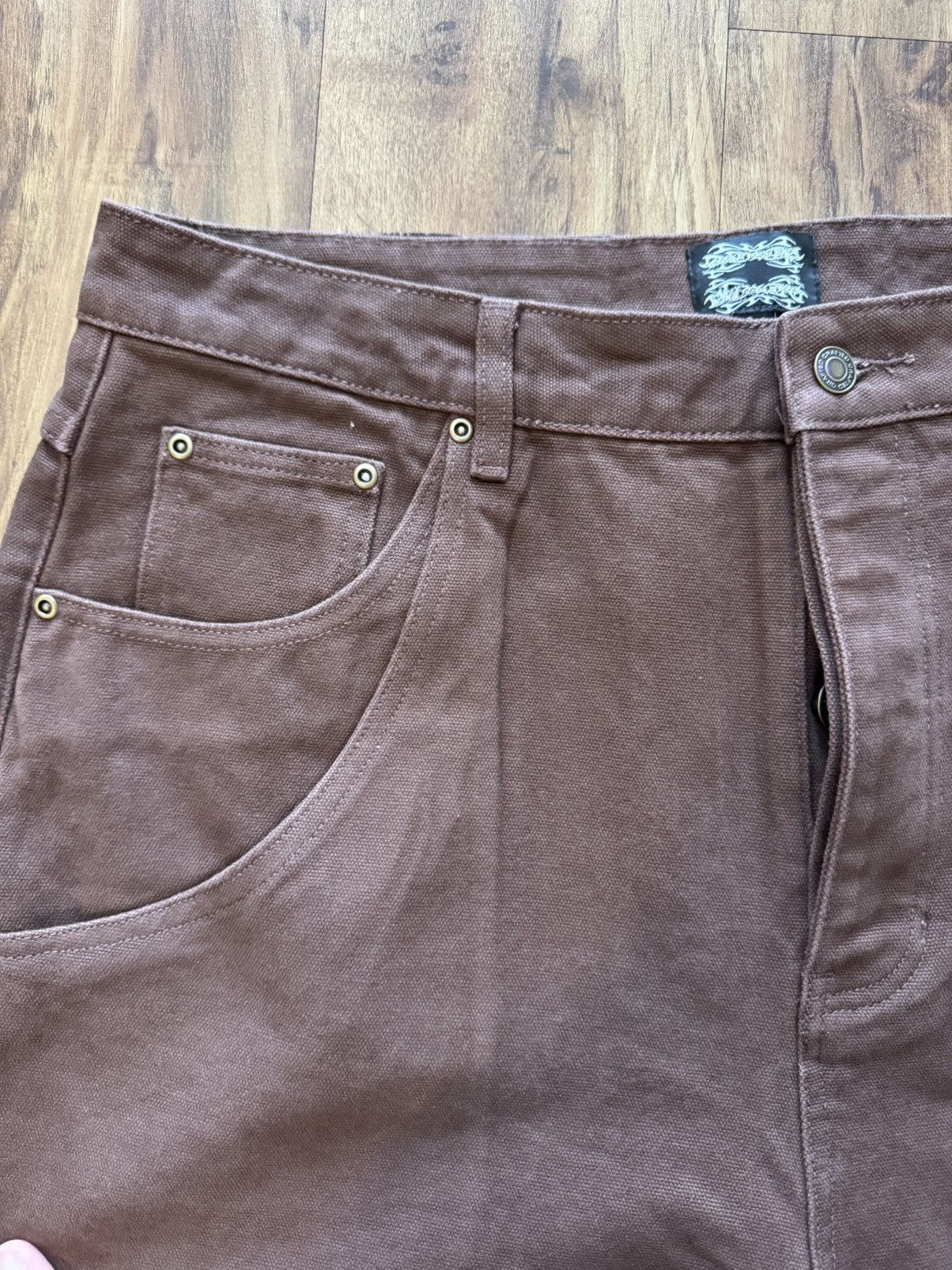 Other Craftednyc Brown Canvas Pant V2 Size US 36 / EU 52 - 3 Thumbnail