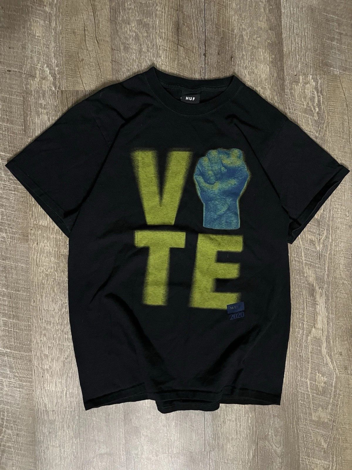 Huf × Rap Tees 2020 Gil Scott Heron Vote shirt Size US M / EU 48-50 / 2 - 2 Thumbnail