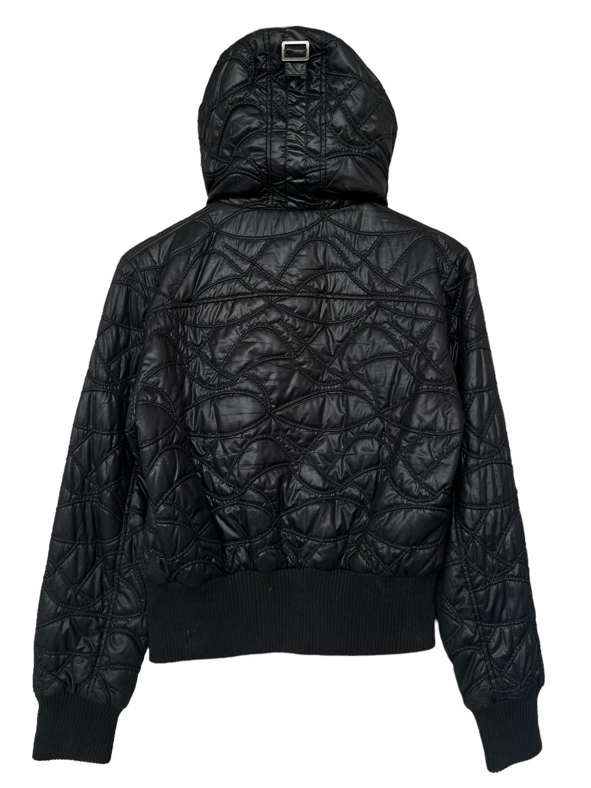 Japanese Brand Ecepcion Bondage Puffer Fur Hoodie Down Jacket Size S / US 4 / IT 40 - 2 Thumbnail