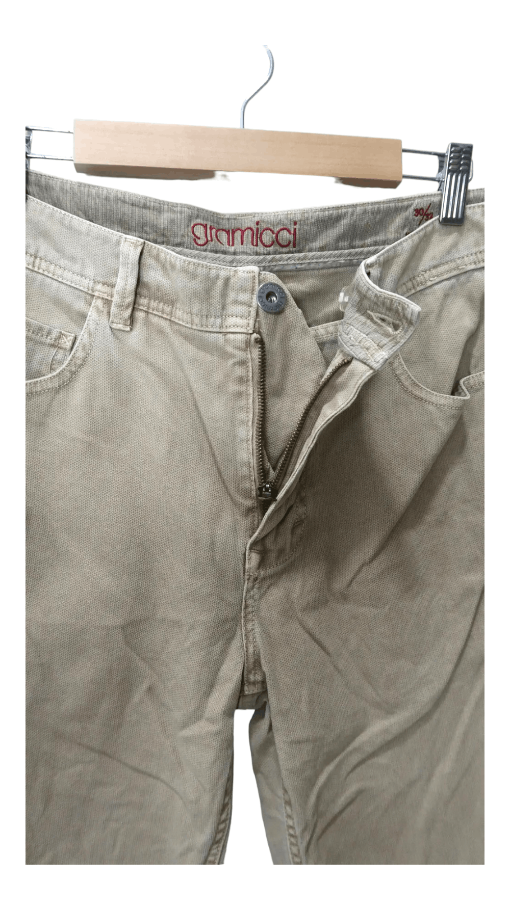 Gramicci Vintage Gramicci Faded Brown Denim Pants Size US 30 / EU 46 - 6 Thumbnail
