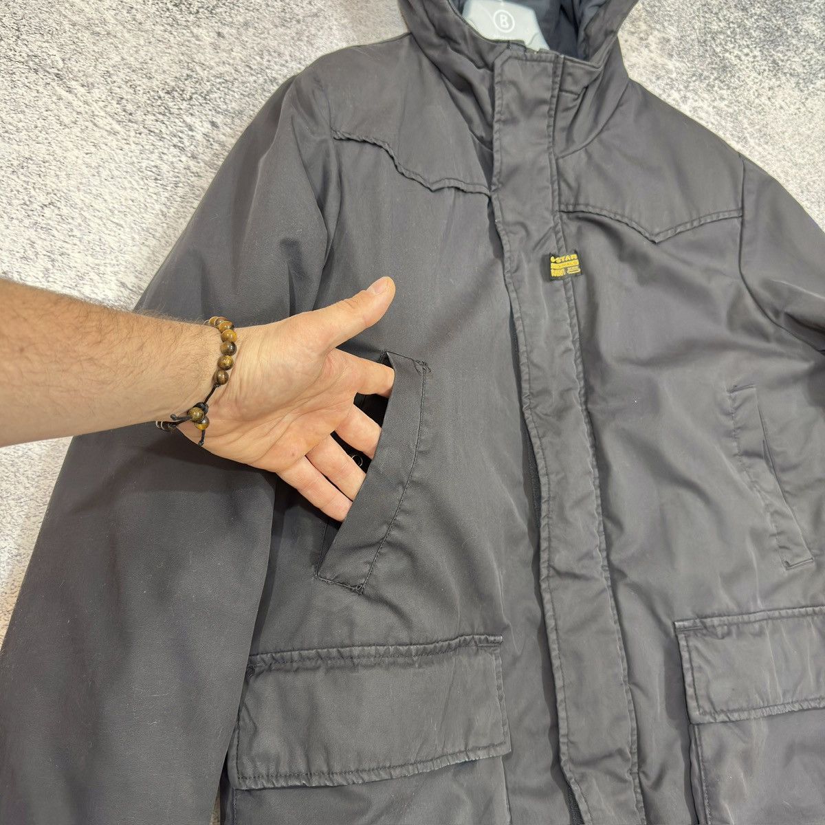 Designer × G-Star G-Star RAW New Colorado Hooded Parka XL size Size US XL / EU 56 / 4 - 6 Thumbnail