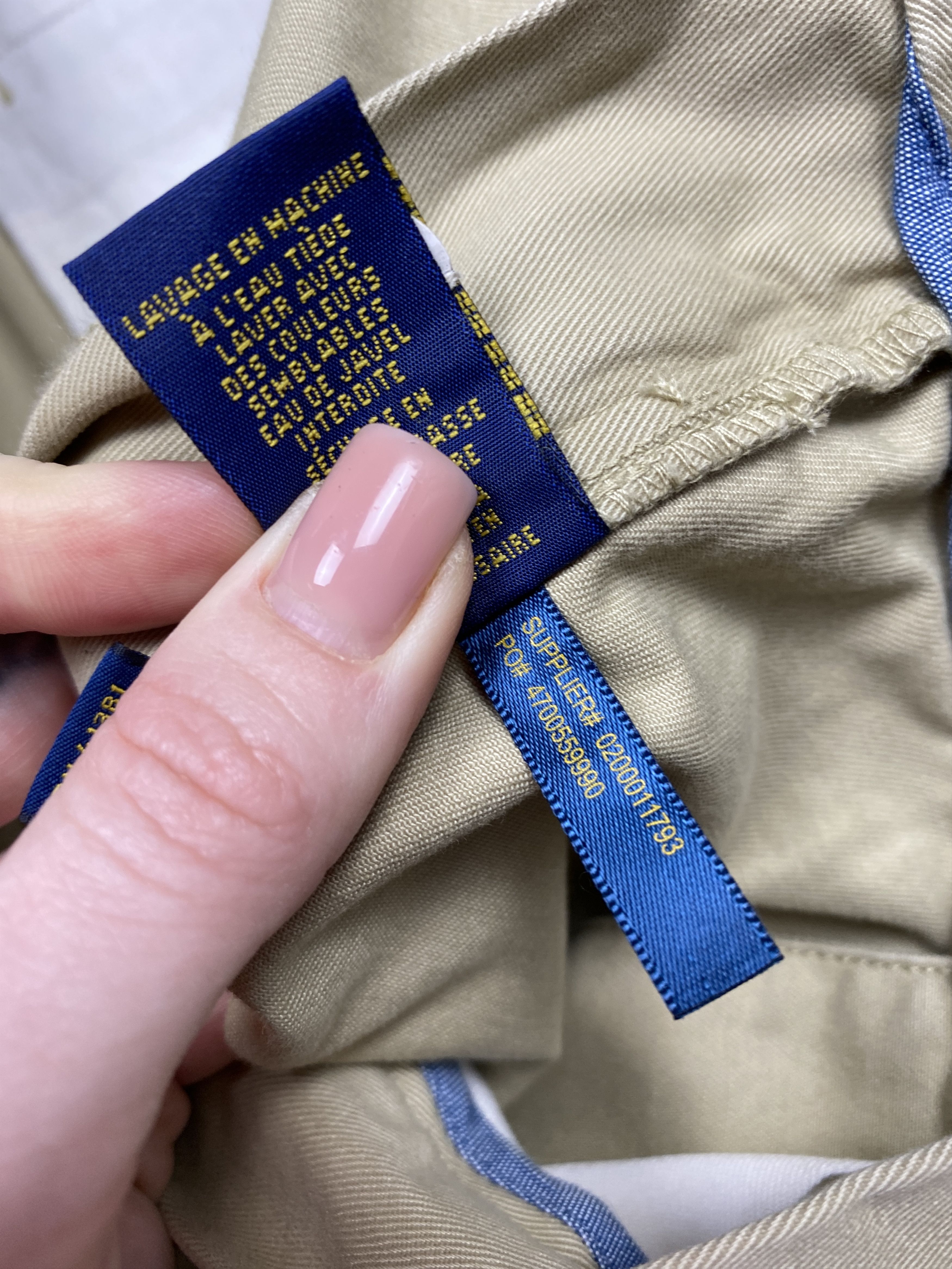 Polo Ralph Lauren × Ralph Lauren × Vintage Polo Ralph Lauren Vintage Mens Chino Shorts Size US 34 / EU 50 - 6 Thumbnail
