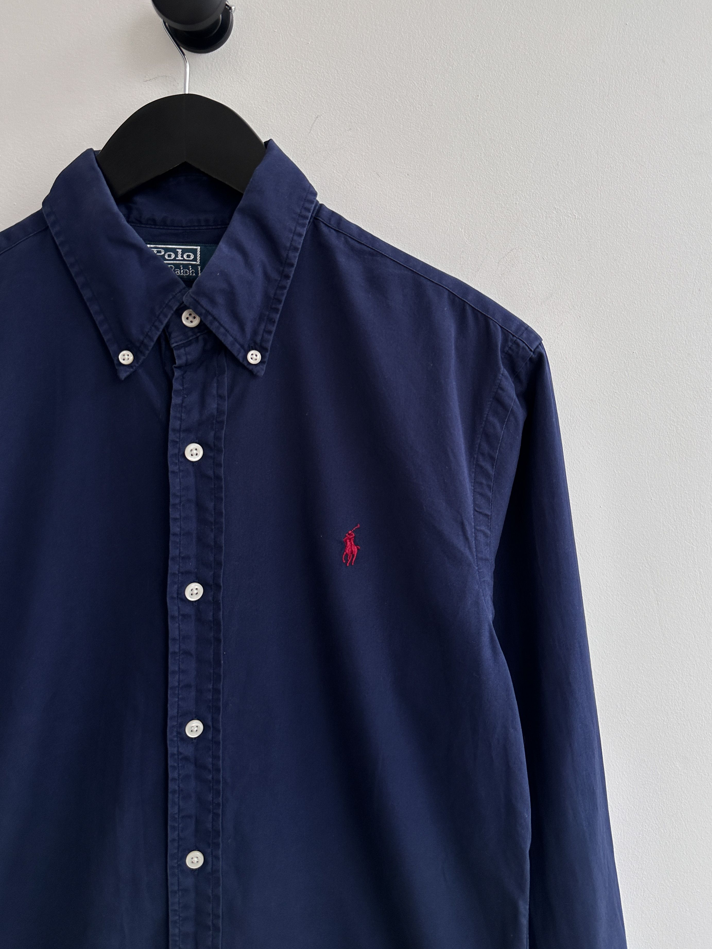 Polo Ralph Lauren Vintage Polo Ralph Lauren Navy Shirt Size US M / EU 48-50 / 2 - 3 Thumbnail