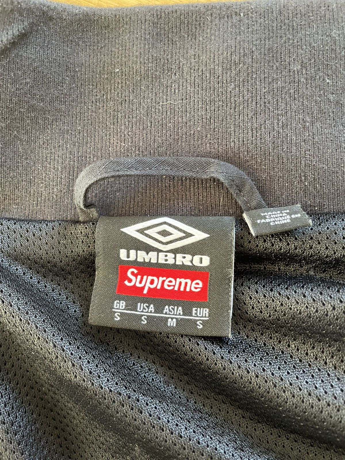 Supreme × Umbro Supreme SS26 track jacket Size US S / EU 44-46 / 1 - 7 Thumbnail