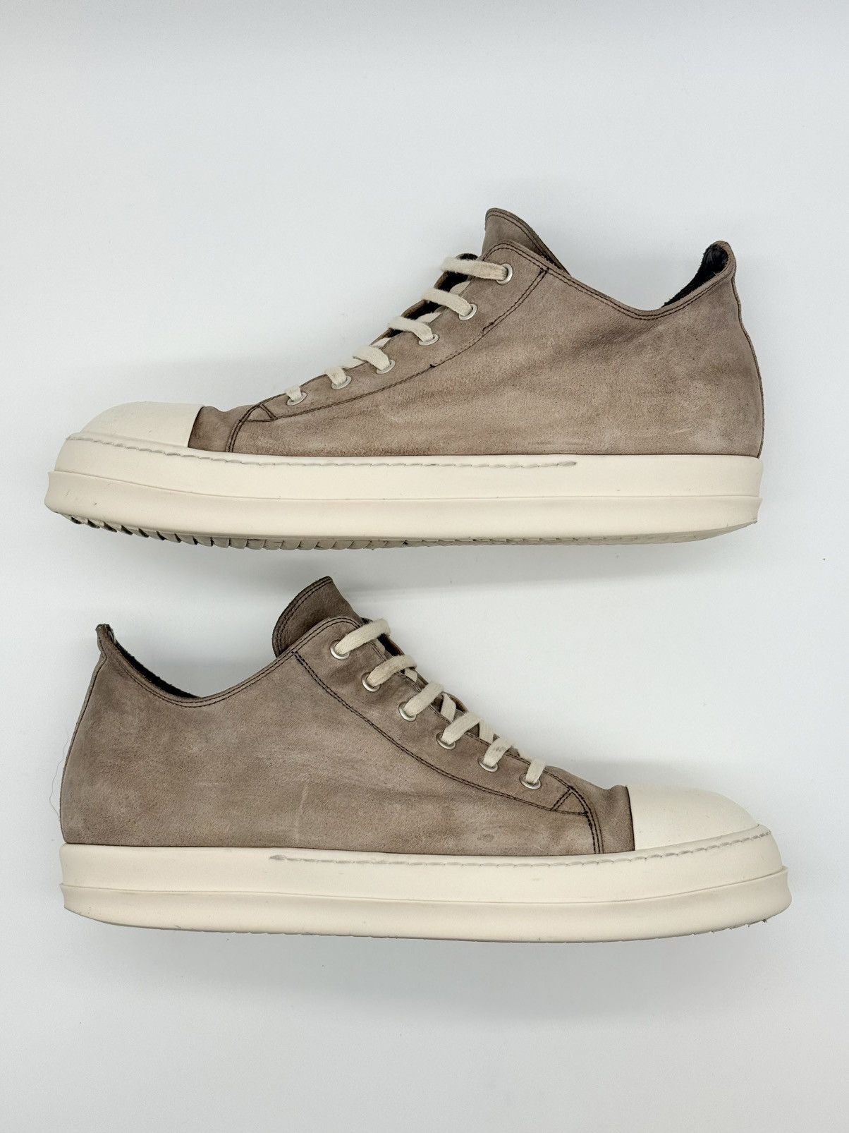 Rick Owens Size 13 - Rick Owens Ramones Suede Mainline Size US 13 / EU 46 - 2 Thumbnail