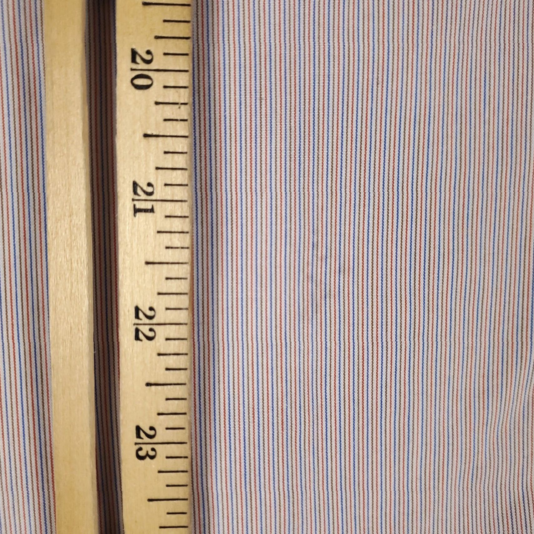 Brooks Brothers Brooks Brothers Dress Shirt Mens 15 Red Striped Long Sleeve Button Up Casual Workwear Size 40R - 7 Thumbnail