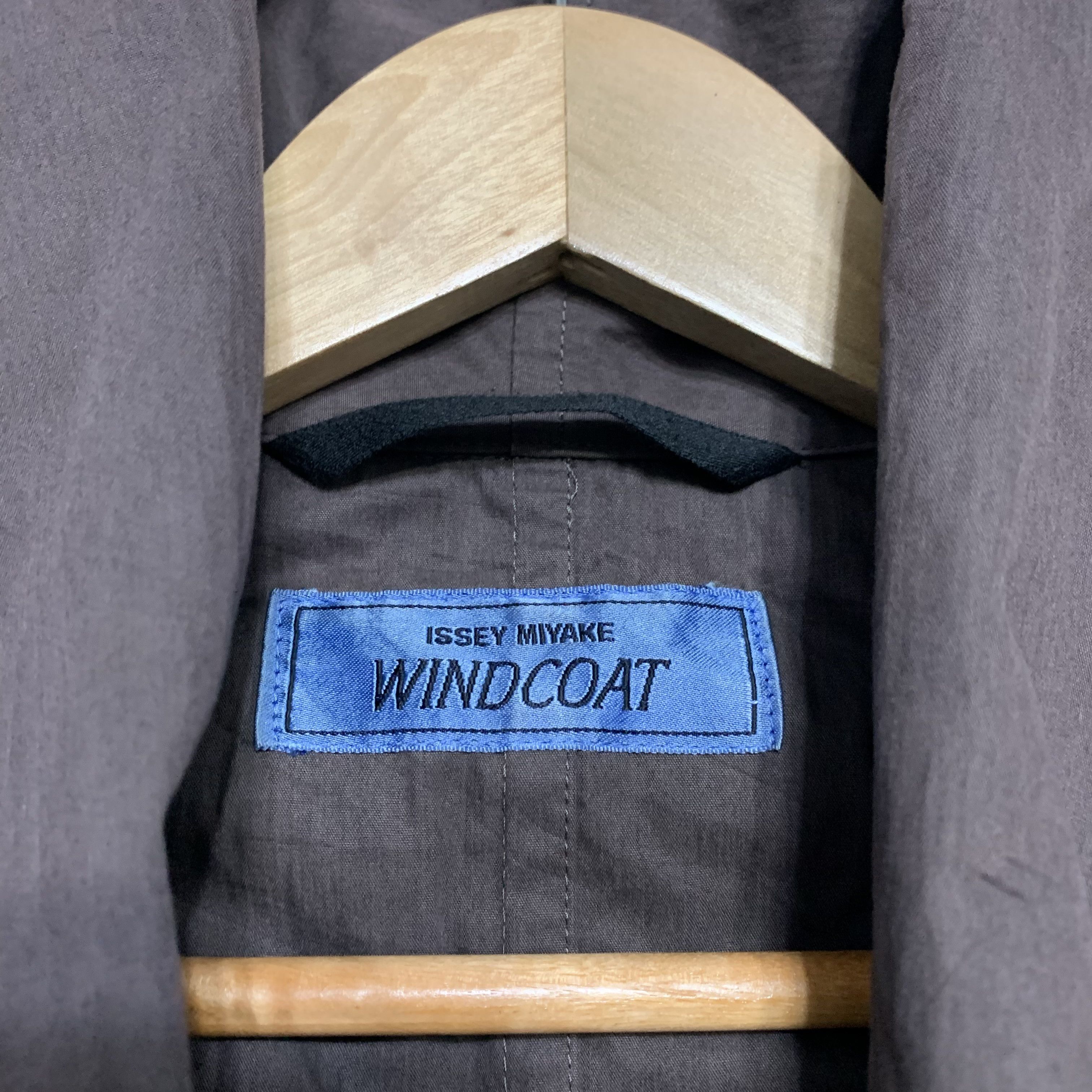 Issey Miyake Vintage 80s Issey Miyake Windcoat Overcoat Size US M / EU 48-50 / 2 - 9 Thumbnail