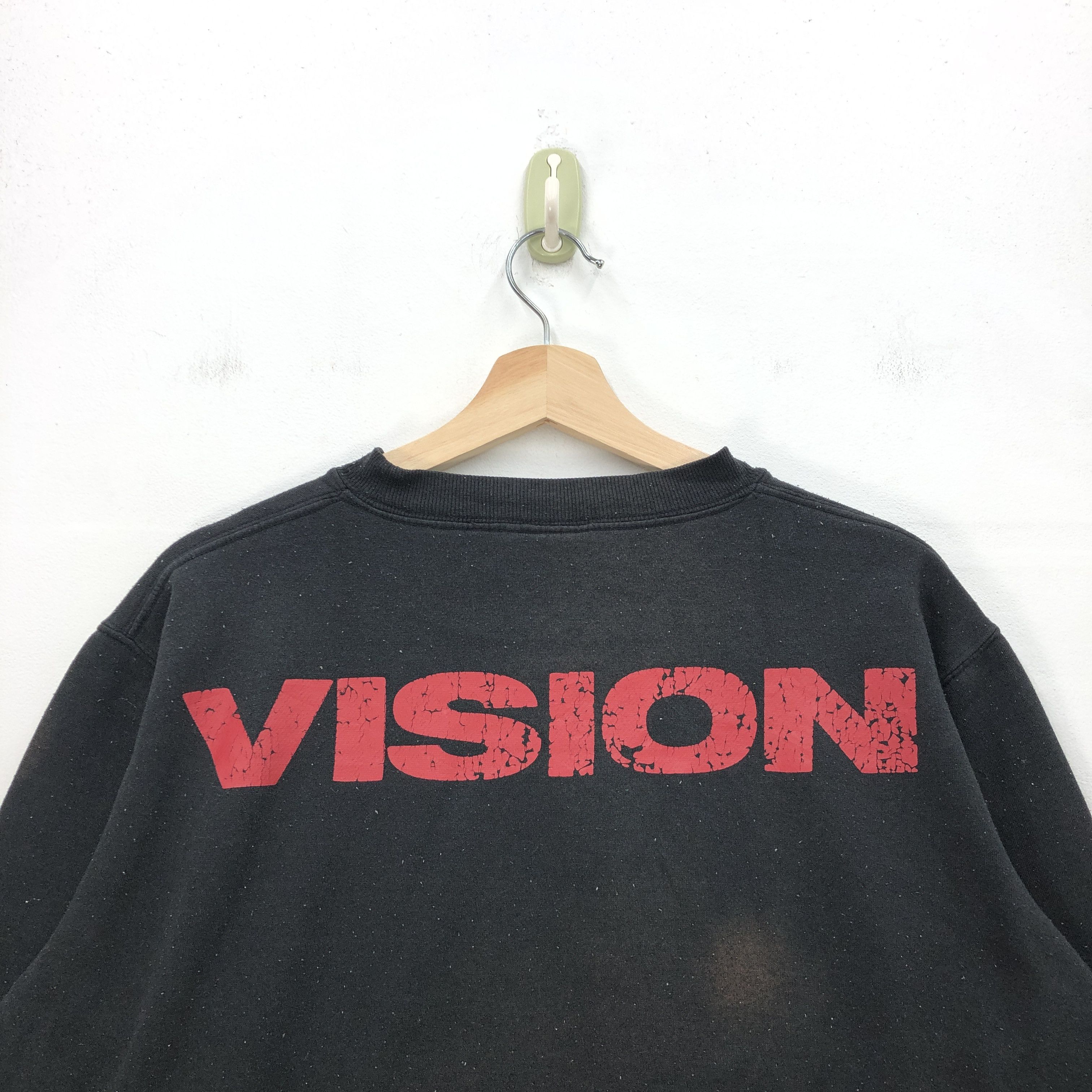 Japanese Brand × Vintage × Vision Streetwear Vision Streetwear Sweater Vision Streetwear Sweatshirt Size US L / EU 52-54 / 3 - 4 Thumbnail