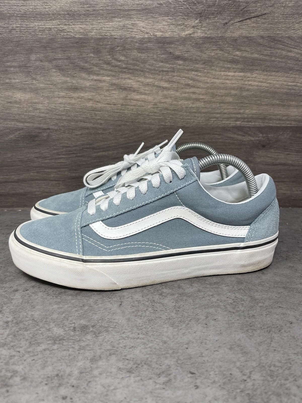 Vans Vans Old Skool Shoes Mens Size 7.5 Blue White Sneakers Size US 7.5 / EU 40-41 - 1 Thumbnail