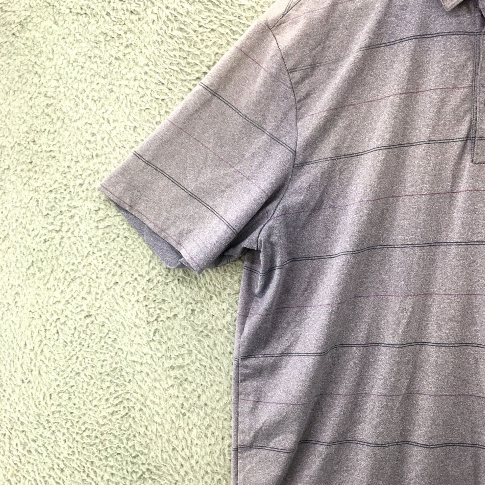 Adidas Adidas Polo Shirt Mens M Purple Polyester Blend Short Shirt Buttoned Collared Size US M / EU 48-50 / 2 - 3 Thumbnail