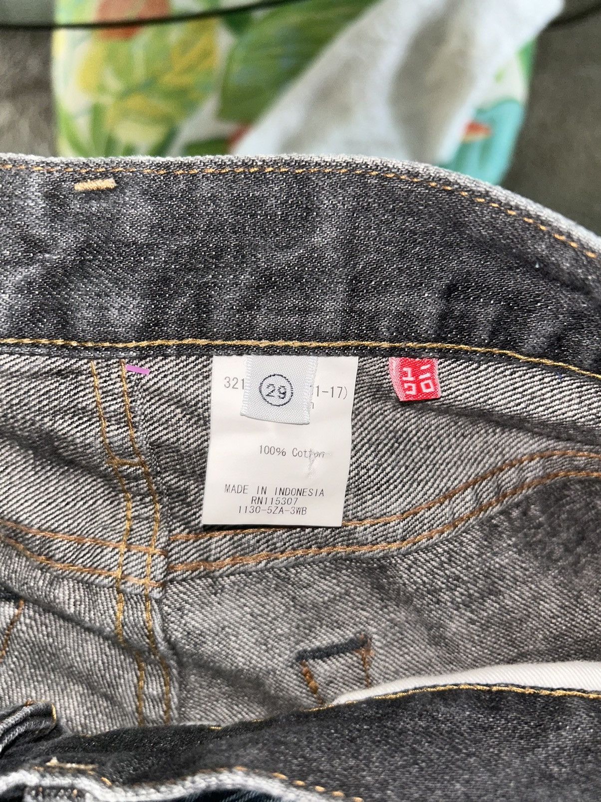 Japanese Brand × Uniqlo UNIQLO JAPANESE SELVEDGE DENIM S001 Size US 29 - 4 Thumbnail