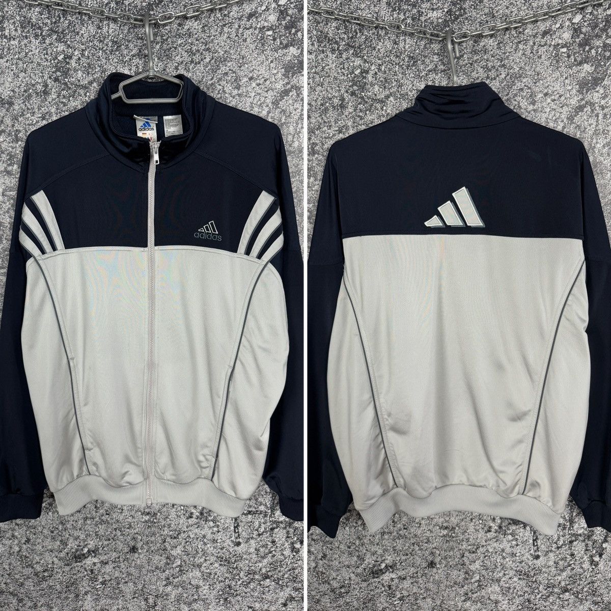 Adidas Men’s Adidas Vintage 90s Track Jacket Streetwear Size M Size US M / EU 48-50 / 2 - 1 Thumbnail