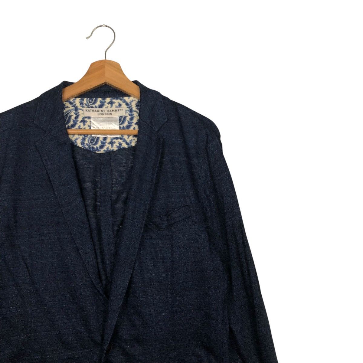 Japanese Brand 📌Vintage Chore Work Jacket Blanket Katharine Hamnett London Size US L / EU 52-54 / 3 - 6 Thumbnail