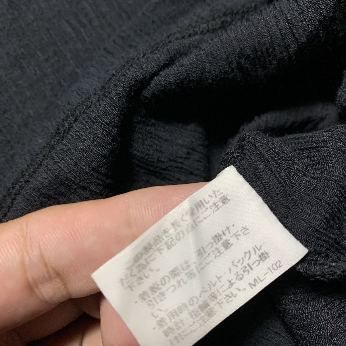 Issey Miyake Issey Miyake Men Ribbed Tshirt Black Size US L / EU 52-54 / 3 - 6 Thumbnail