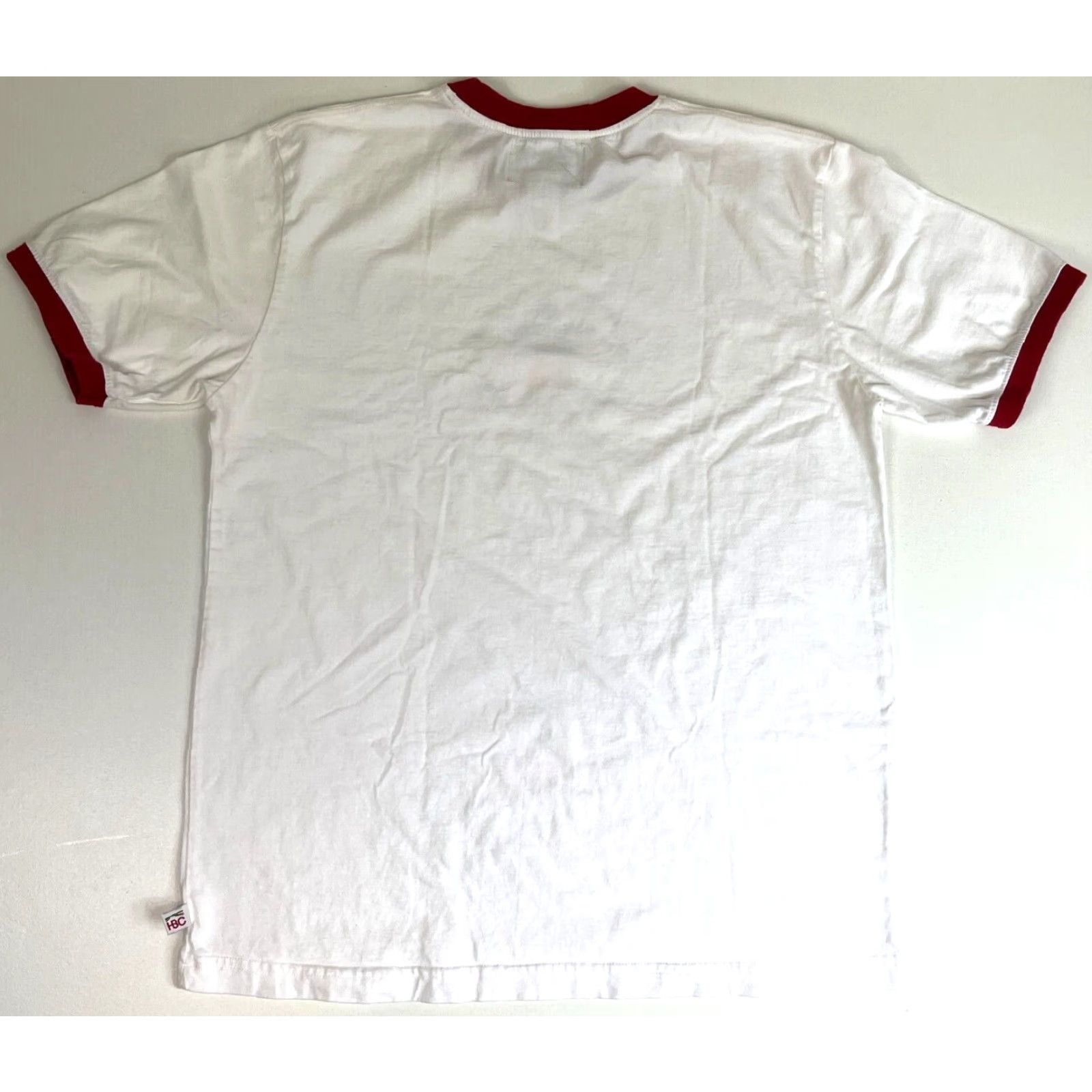 Vintage VINTAGE Nike T-Shirt Men 2010 Olympic Winter Games Vancouver HBC Made in Canada Sz M White 100% Cotton Graphic Print Size US M / EU 48-50 / 2 - 2 Thumbnail