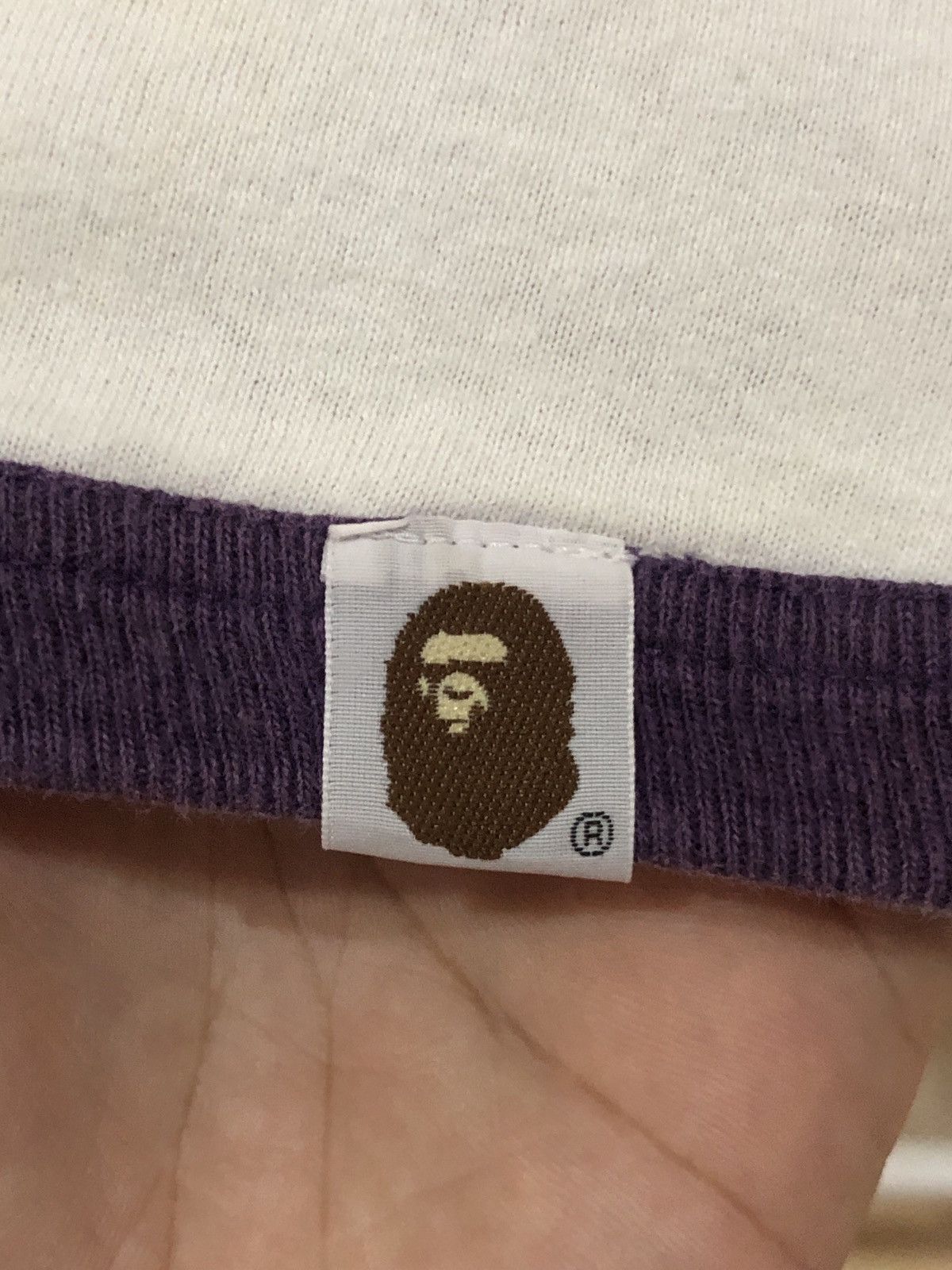Bape OG Circa 2000 BAPE LOGO KISS BAND L/S Ringer Tshirts SIZE XL Size US XL / EU 56 / 4 - 6 Thumbnail