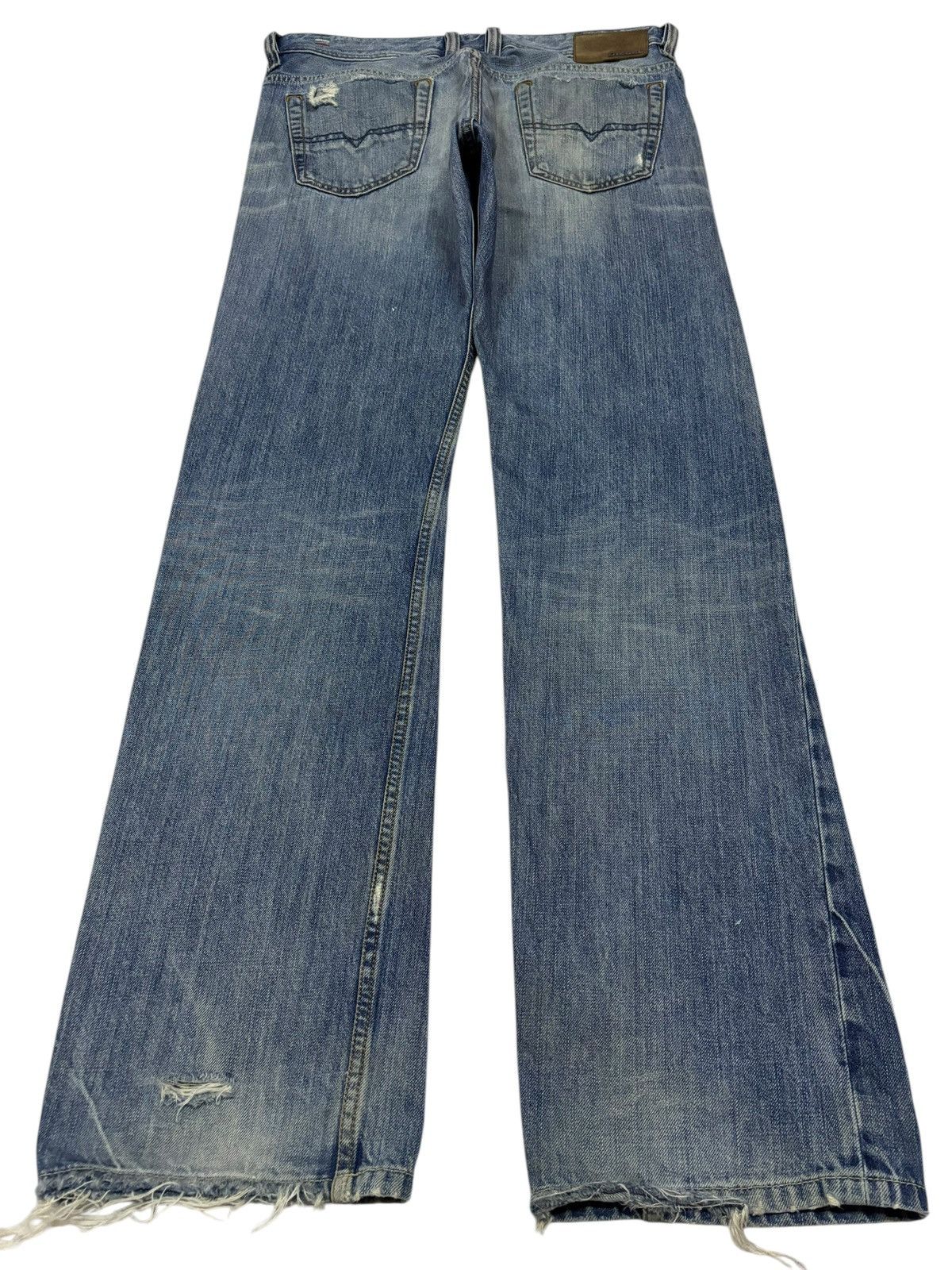 Diesel 90s Vtg Diesel Viker Distressed Blue Washed Jeans Size US 34 / EU 50 - 2 Thumbnail