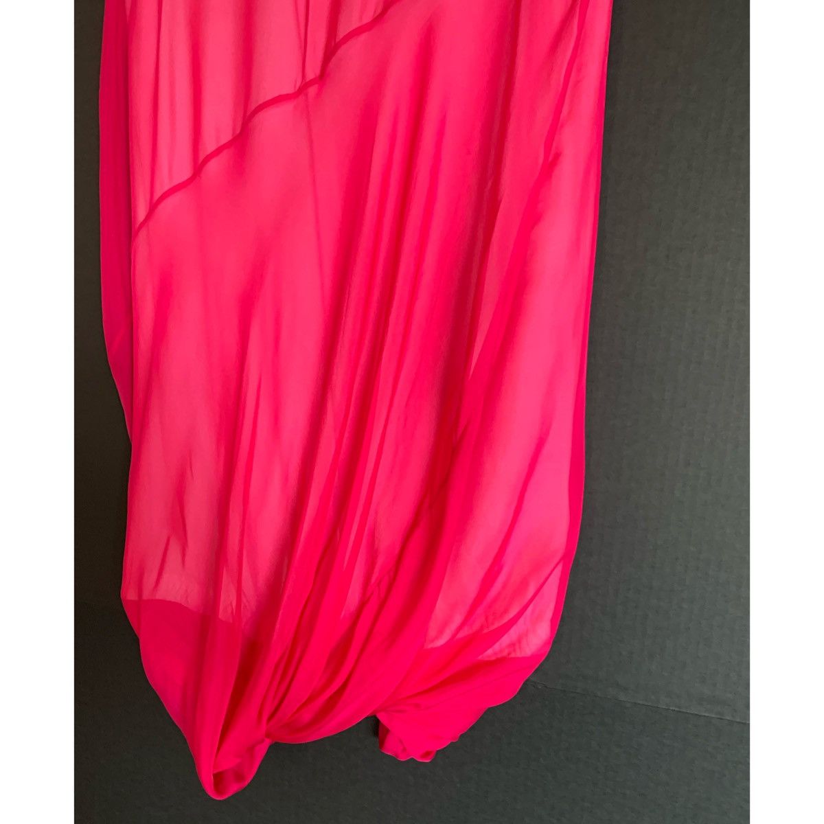 Helmut Lang HELMUT LANG PINK BUBBLE SILK DRESS Size S / US 4 / IT 40 - 6 Thumbnail