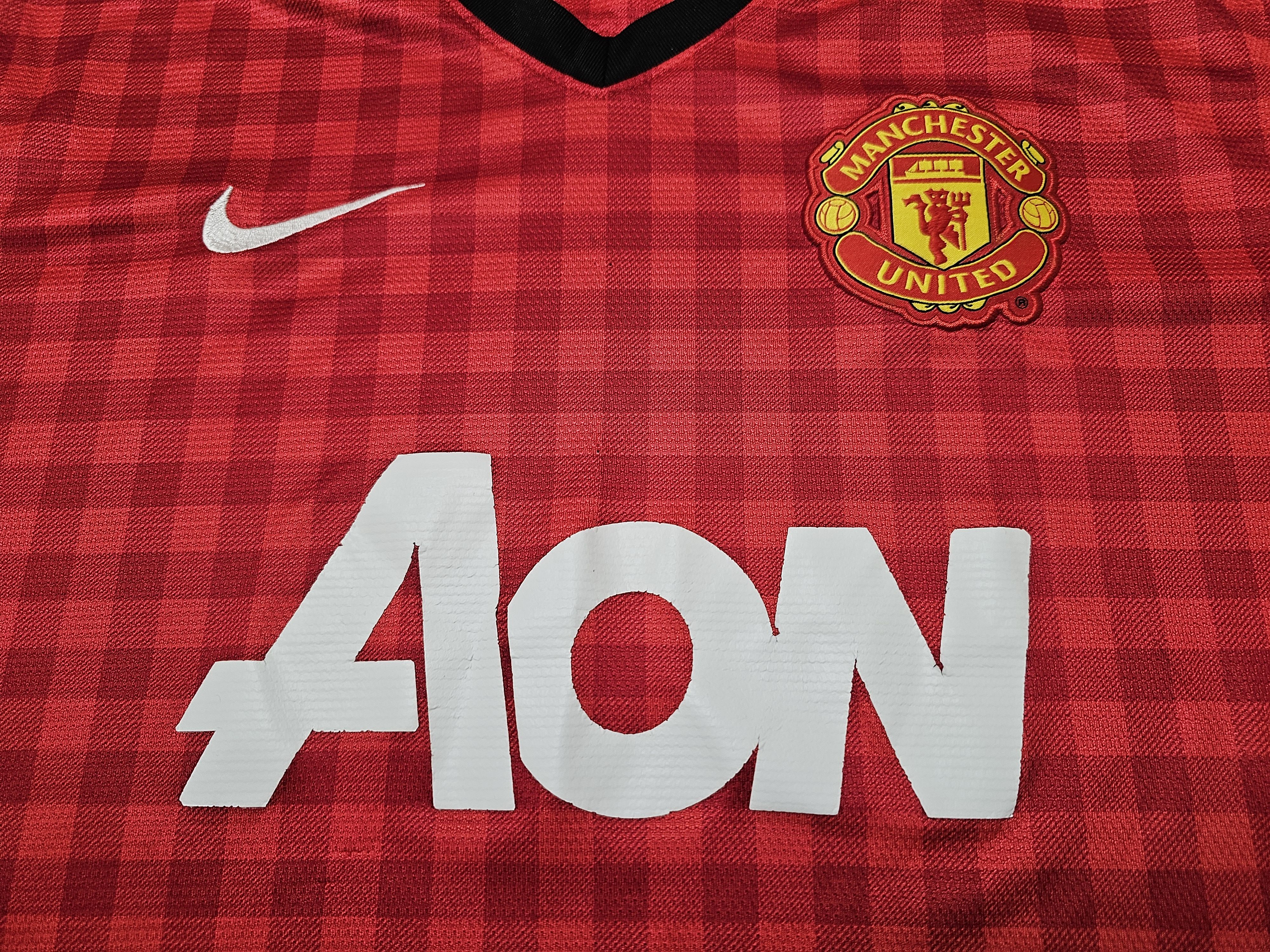 Nike MANCHESTER UNITED 2012 2013 HOME FOOTBALL SOCCER JERSEY Size US L / EU 52-54 / 3 - 3 Thumbnail