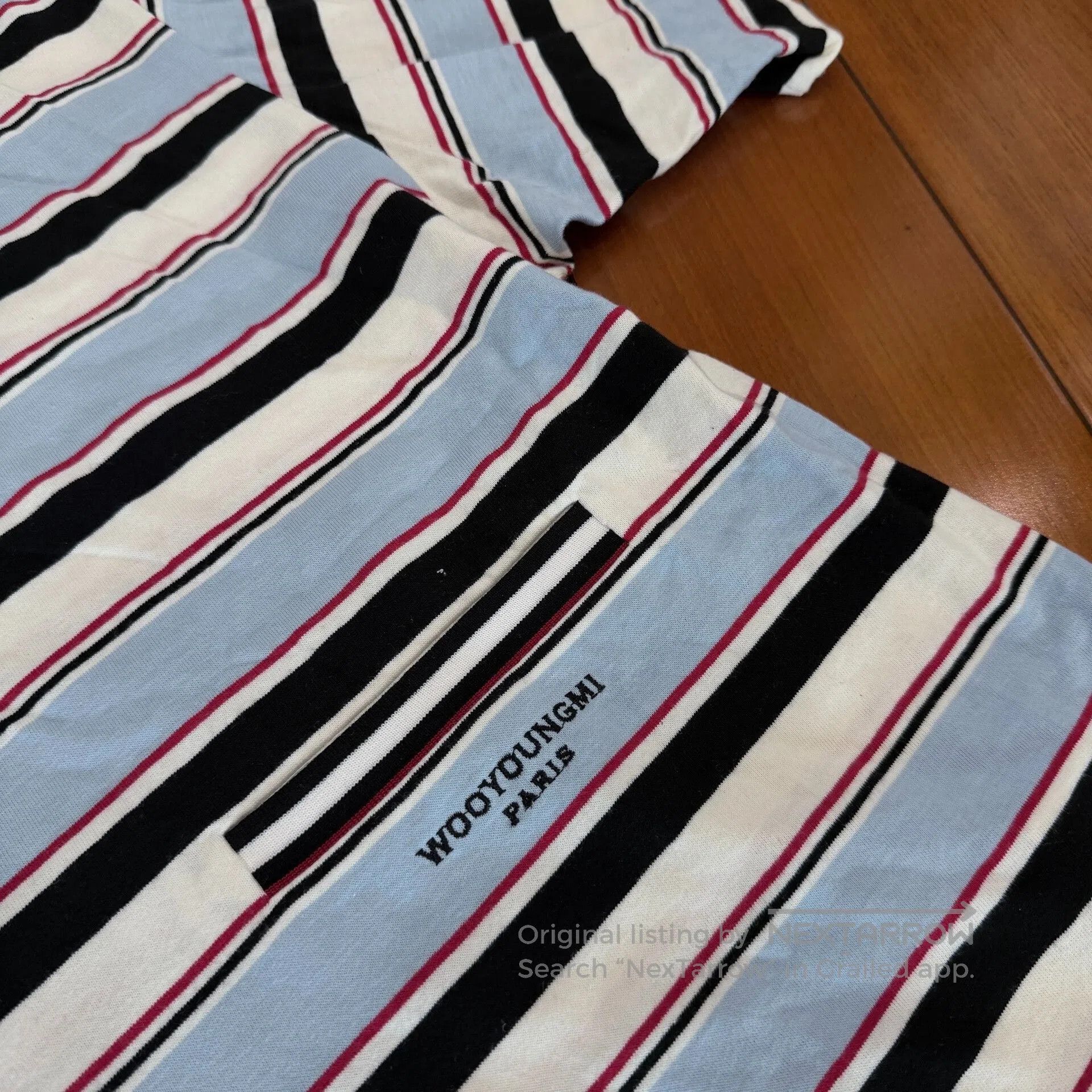 Wooyoungmi Wooyoungmi Striped Oversized Polo Short. Size US S / EU 44-46 / 1 - 3 Thumbnail