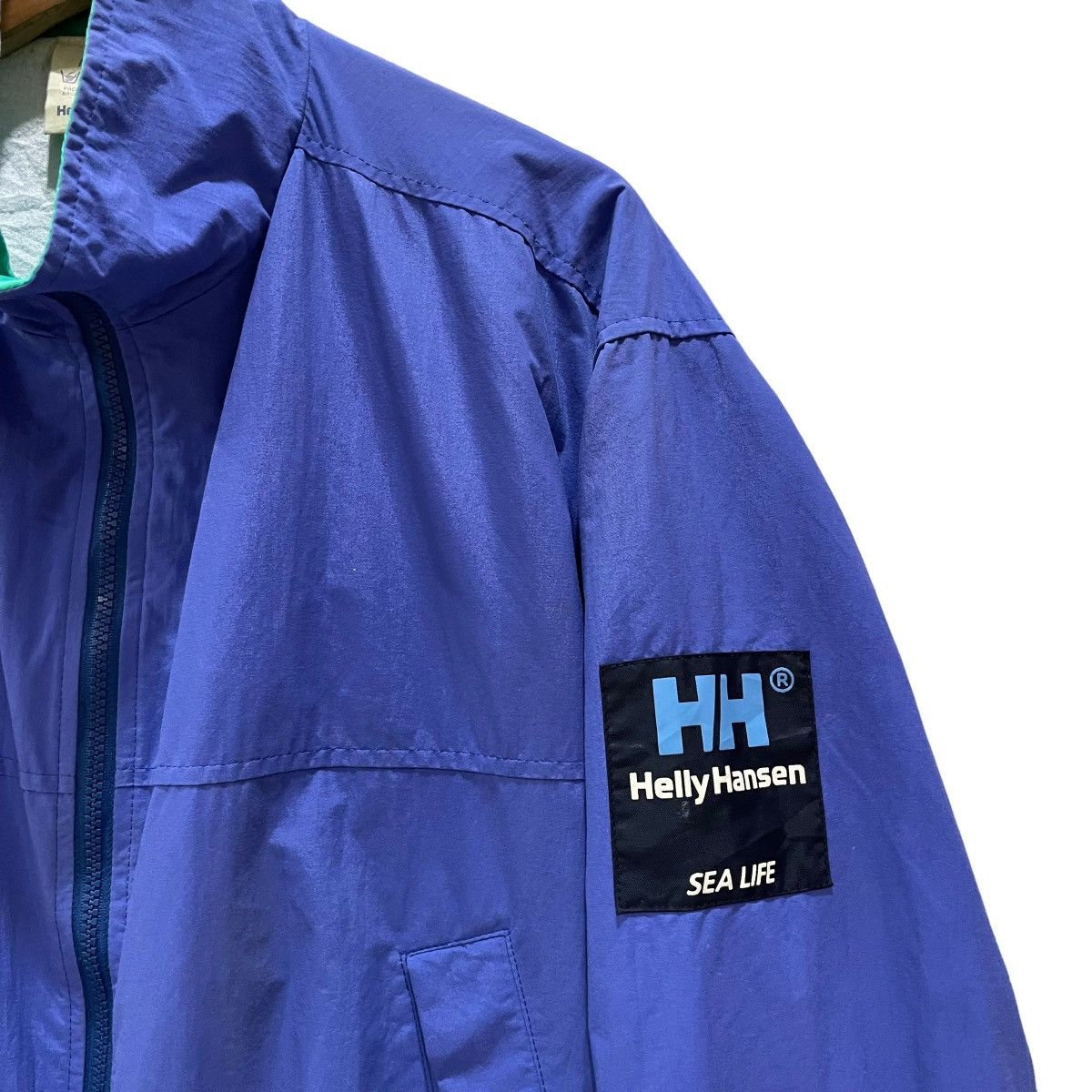 Helly Hansen × Vintage Vintage 90s Helly Hansen Norway Sea Life Zipper Jacket Size US M / EU 48-50 / 2 - 3 Thumbnail