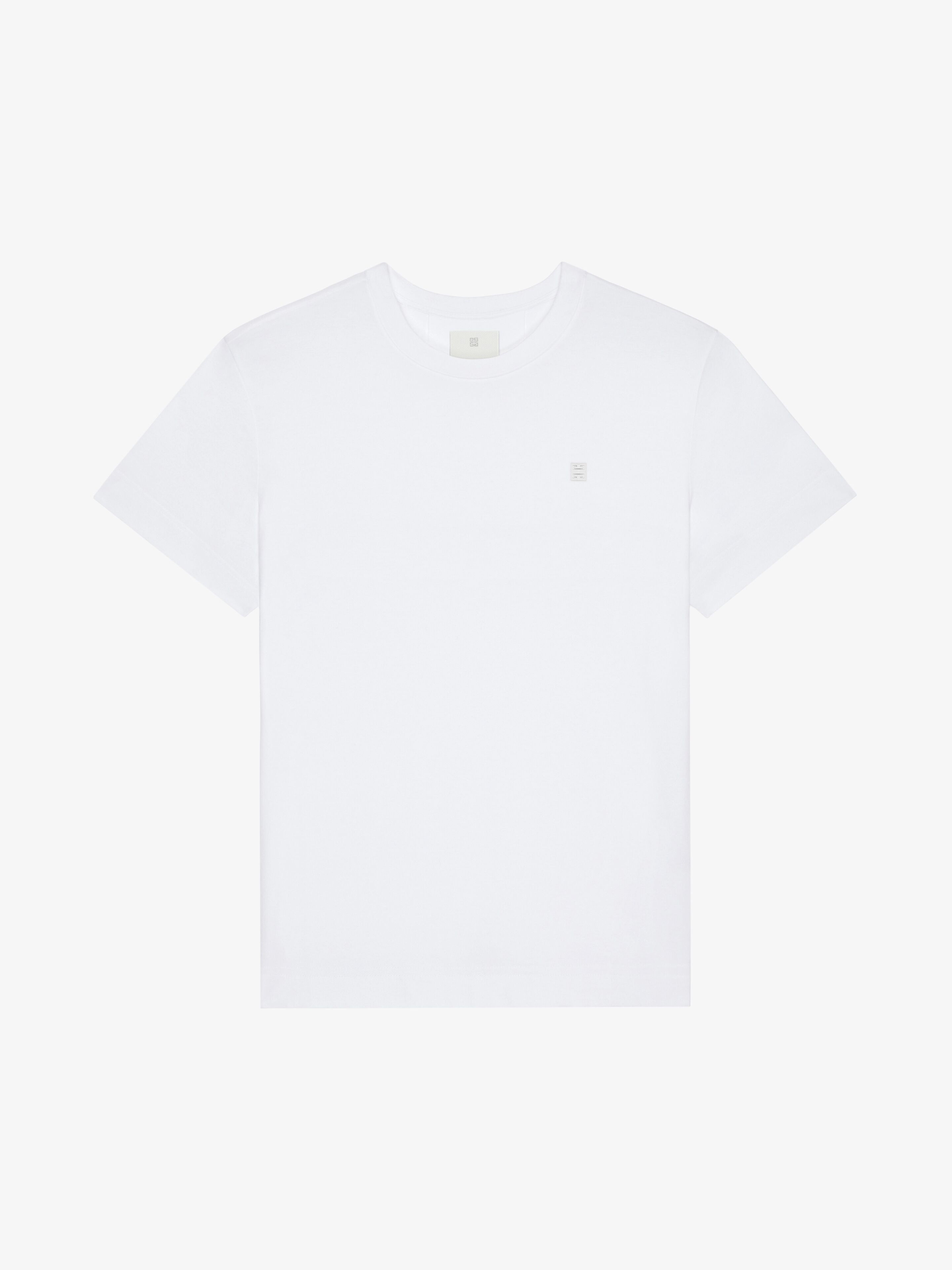 Givenchy o1w1db10925 Standard Short Sleeve Base T-Shirt in White Size US XXL / EU 58 / 5 - 1 Thumbnail