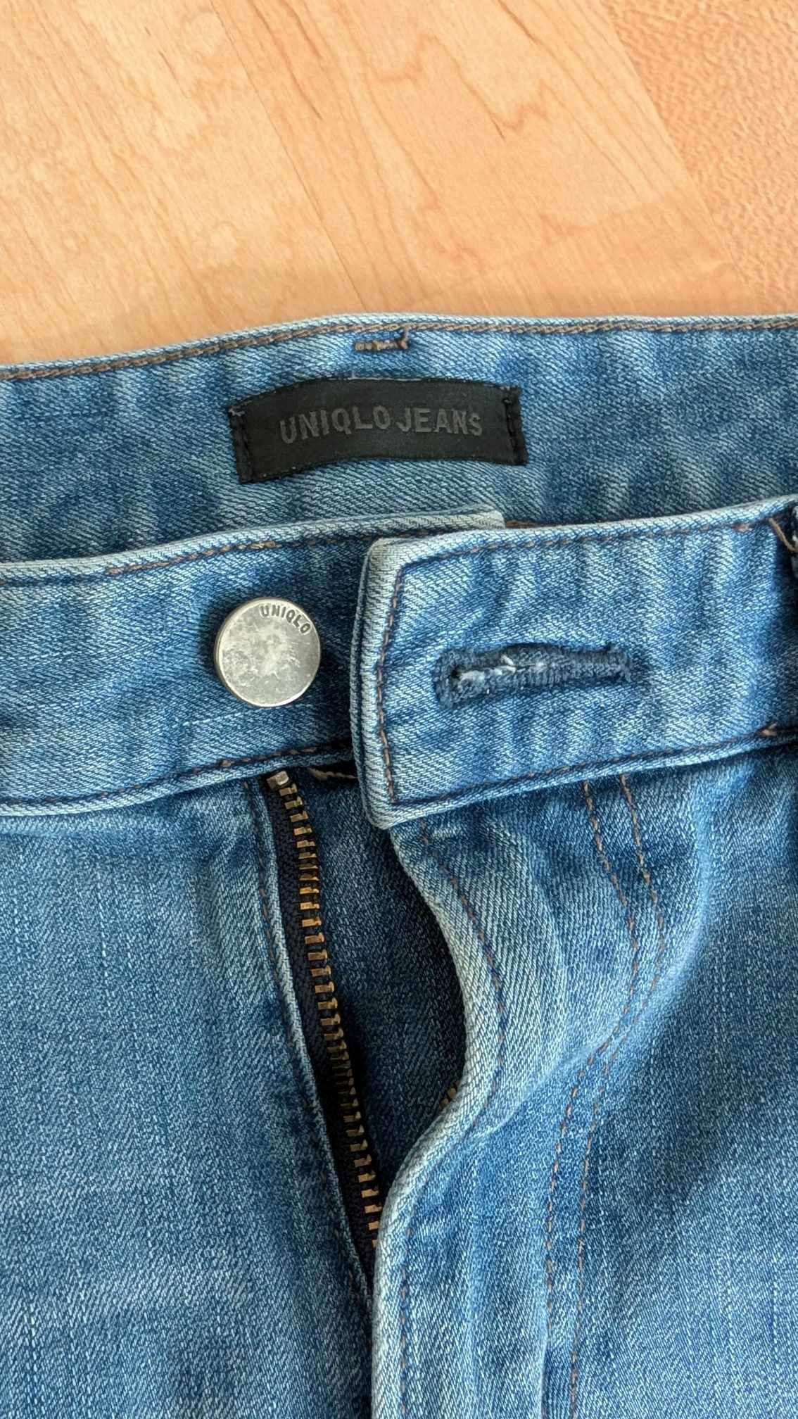 Uniqlo Uniqlo Blue Slim Fit Jeans Size US 30 / EU 46 - 3 Thumbnail