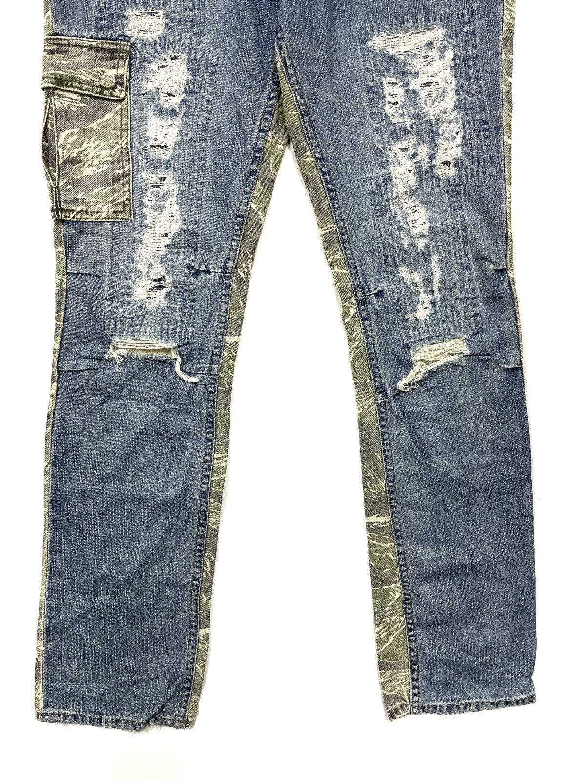 If Six Was Nine G.O.A design camo plus jeans by Semanticdesign Size US 34 / EU 50 - 4 Thumbnail
