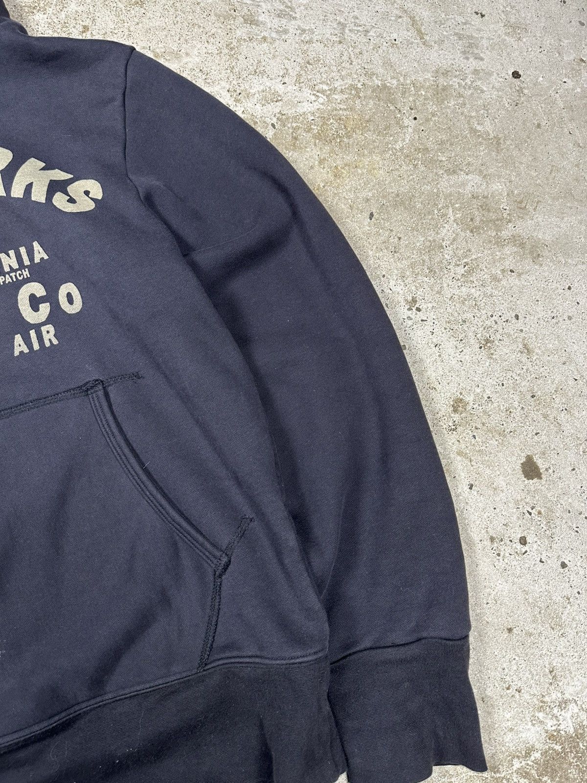 Johnson Motors × Vintage Vintage Johnson Motors Moto Works Navy Hoodie Logo Size US M / EU 48-50 / 2 - 8 Thumbnail