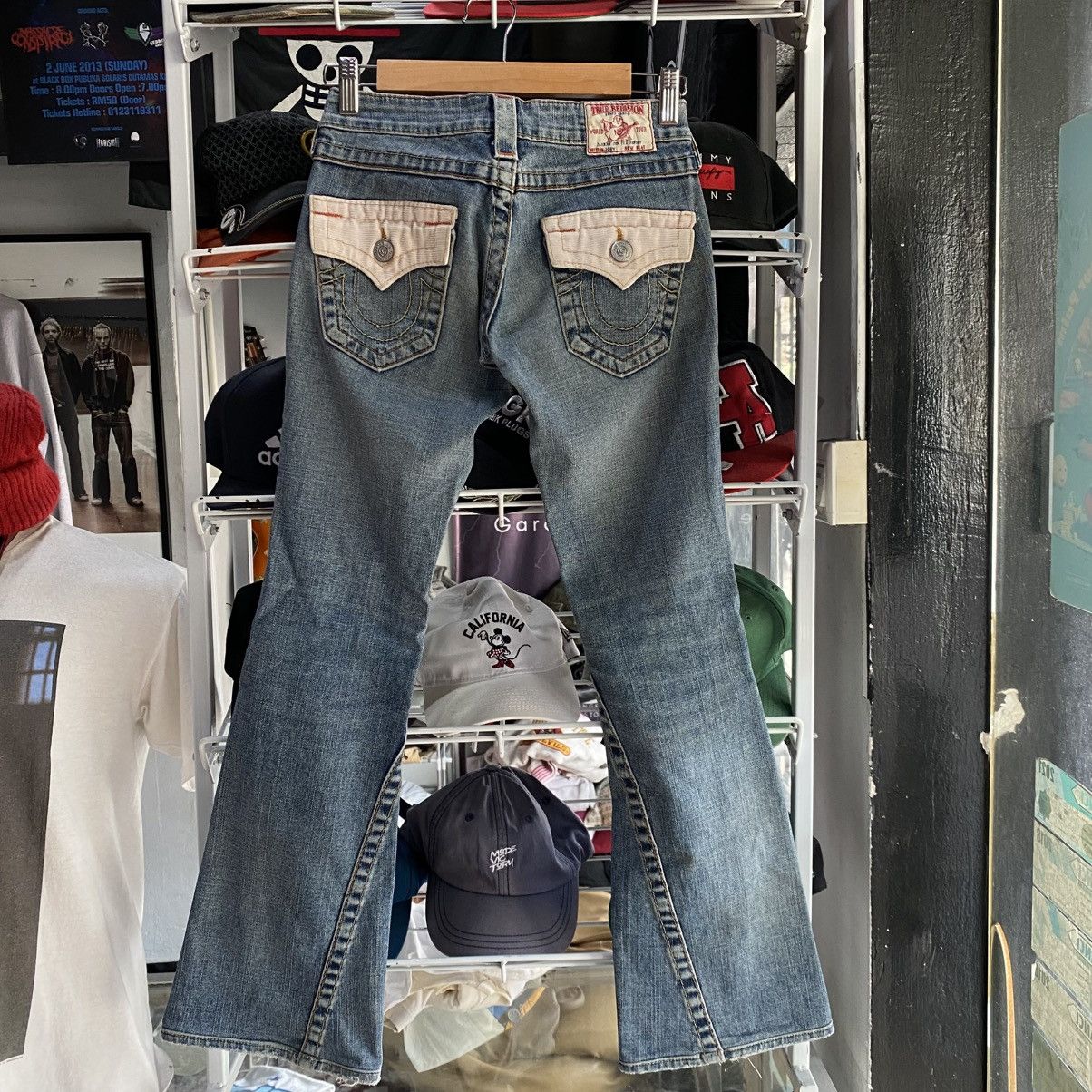 True Religion × Vintage True religion Flare joey denim pants Size US 26 / EU 42 - 1 Thumbnail