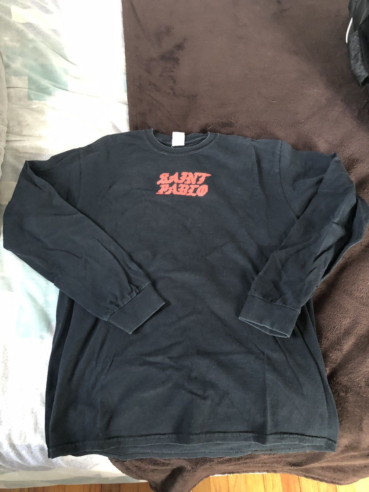 Kanye West TLOP saint Pablo long sleeve shirt
